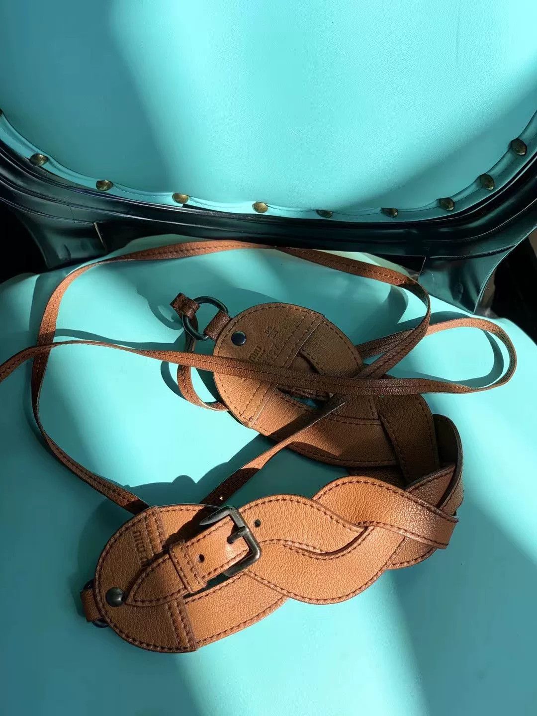 Miu Miu Miu Miu Used Waist Belt Size ONE SIZE - 2 Thumbnail