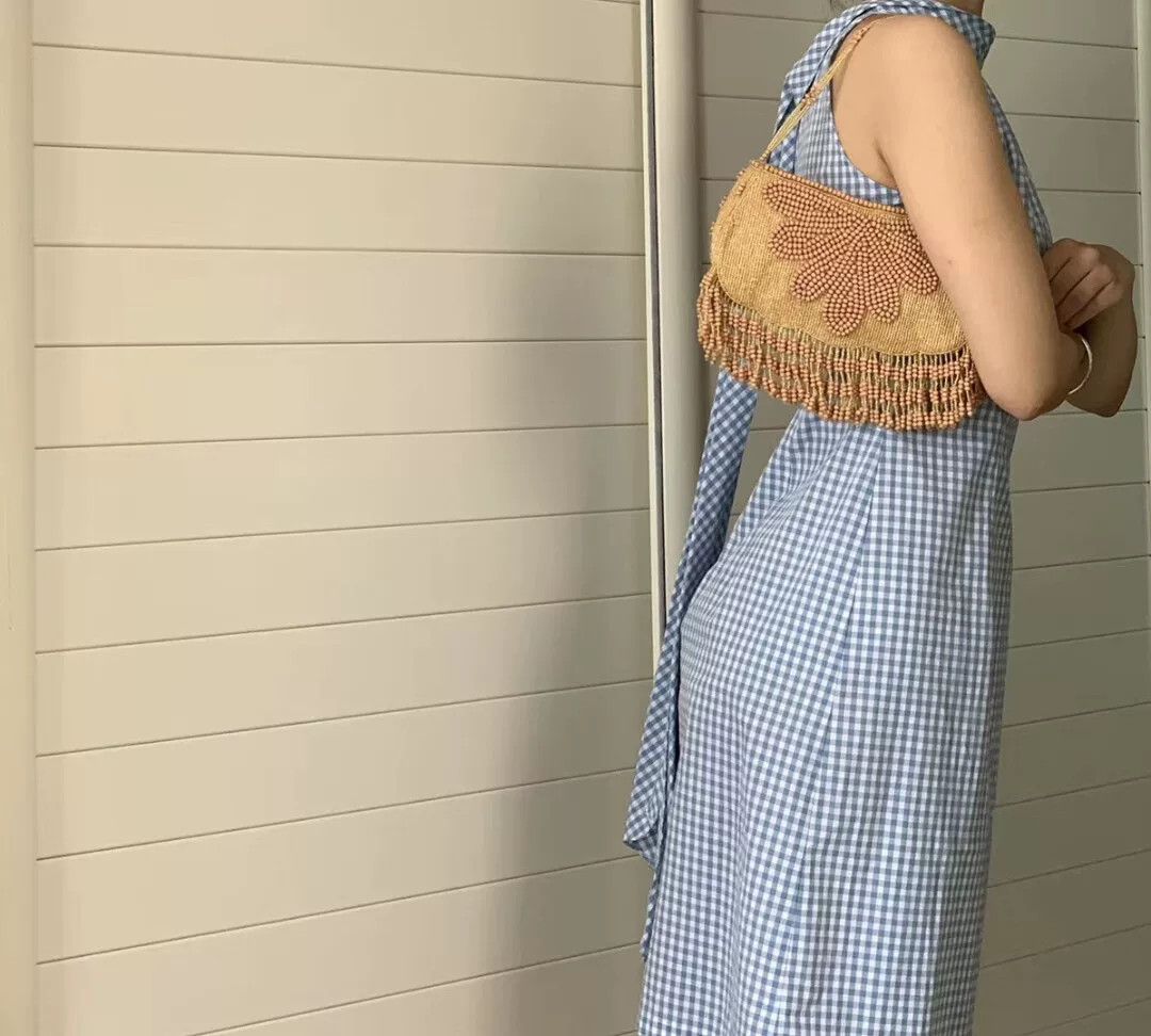 Petit Bateau Petit Maison Cute Fringe Underarm Bag Size ONE SIZE - 9 Thumbnail
