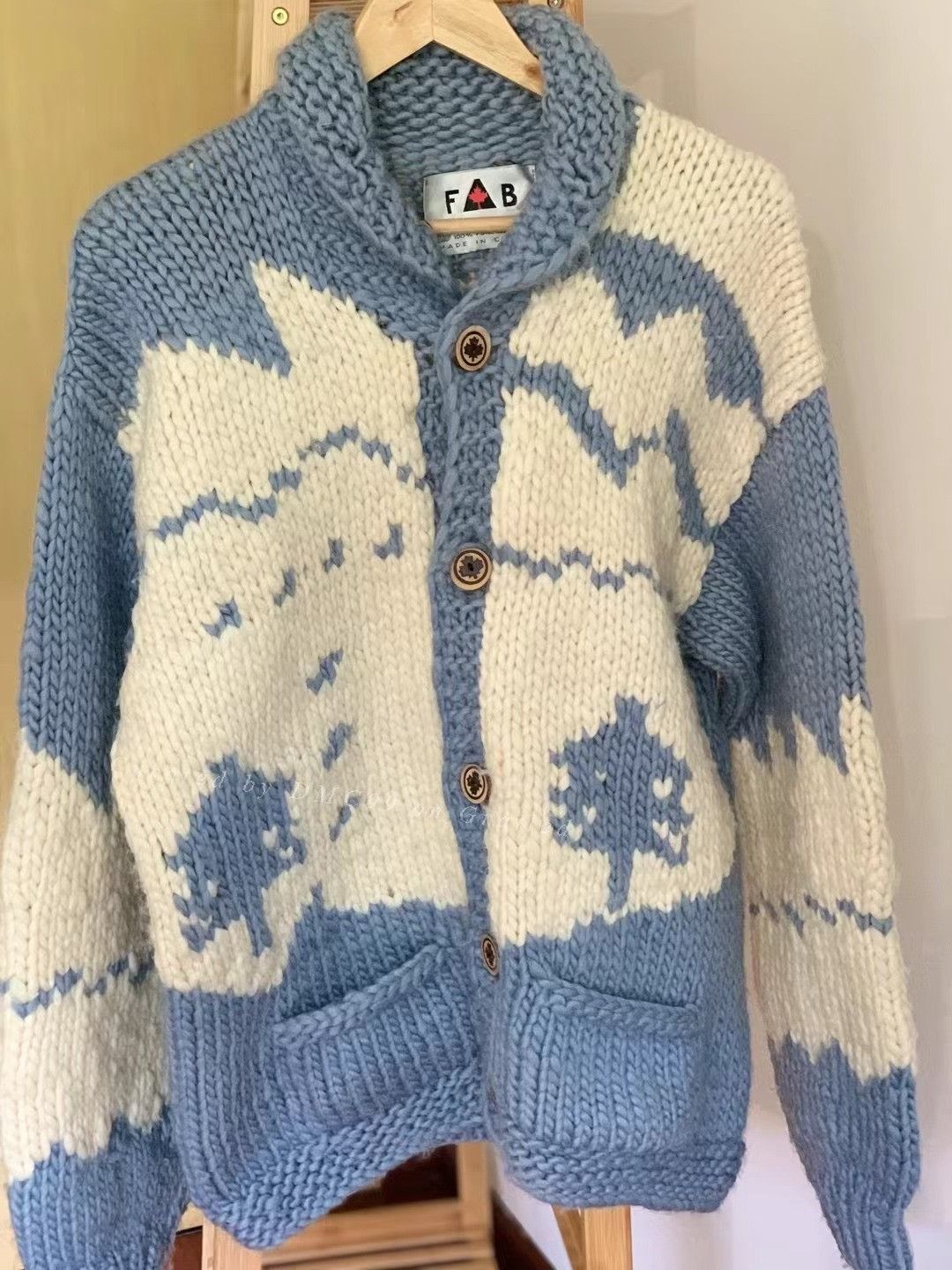 Vintage Vintage Canadian Handmade Wool Coat Size US M / EU 48-50 / 2 - 5 Thumbnail