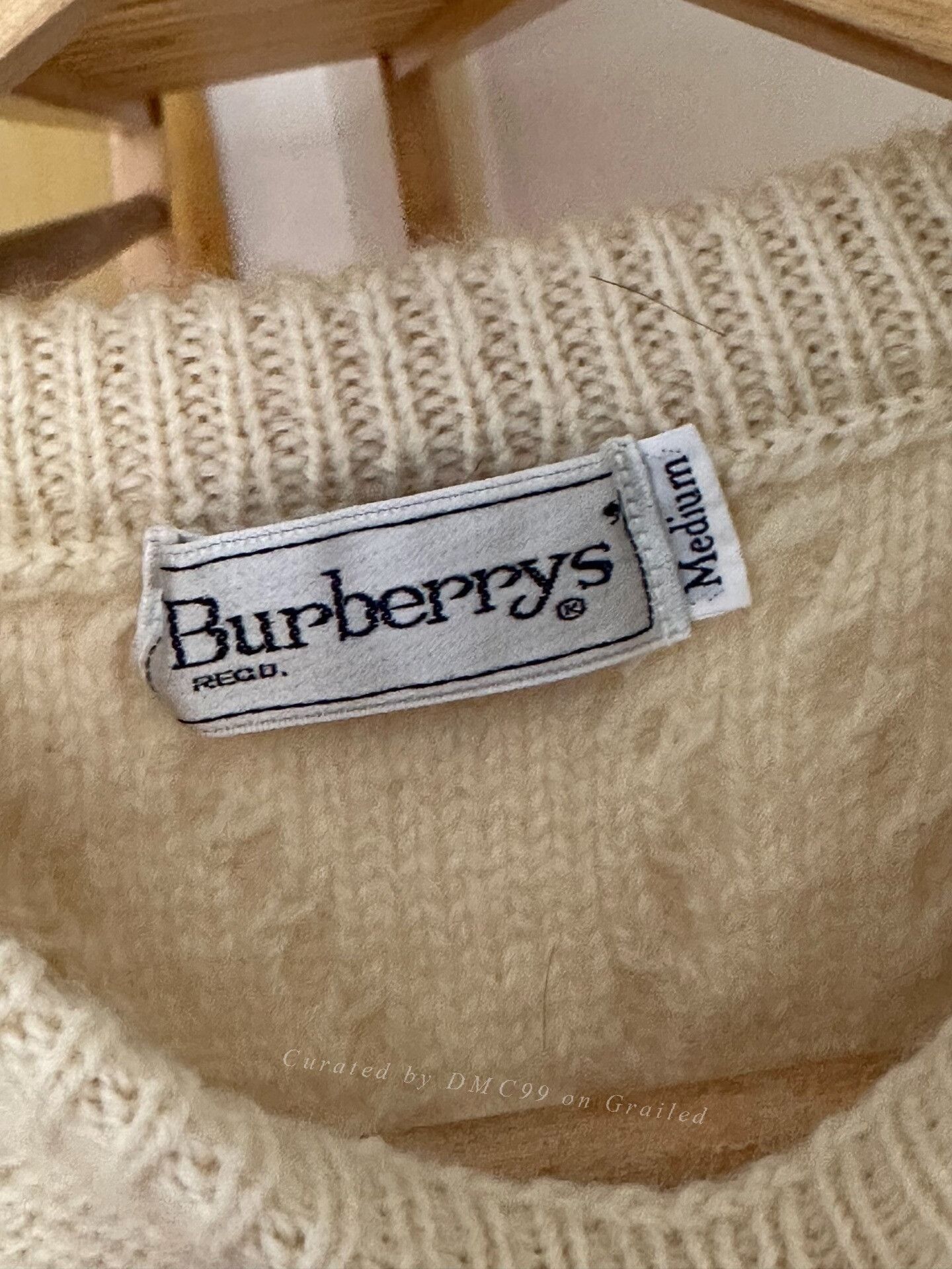 Burberry Burberry Vintage Wool Sweater Size US M / EU 48-50 / 2 - 4 Thumbnail