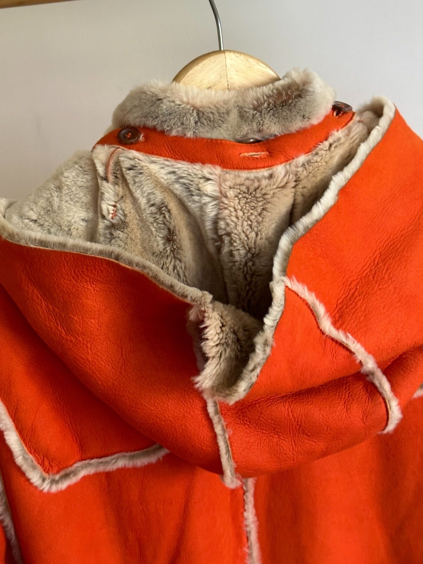 Escada Escada Vintage Fur Coat Size S / US 4 / IT 40 - 6 Thumbnail