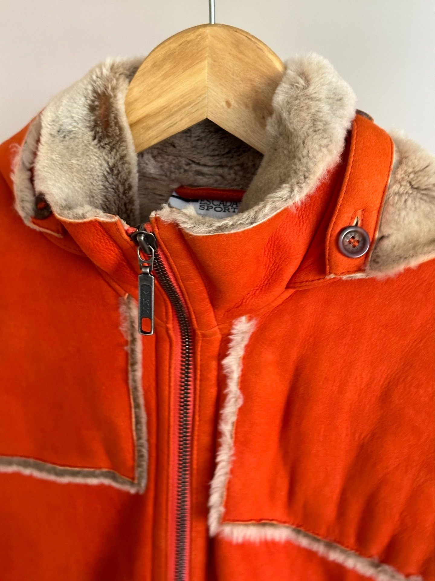 Escada Escada Vintage Fur Coat Size S / US 4 / IT 40 - 4 Thumbnail