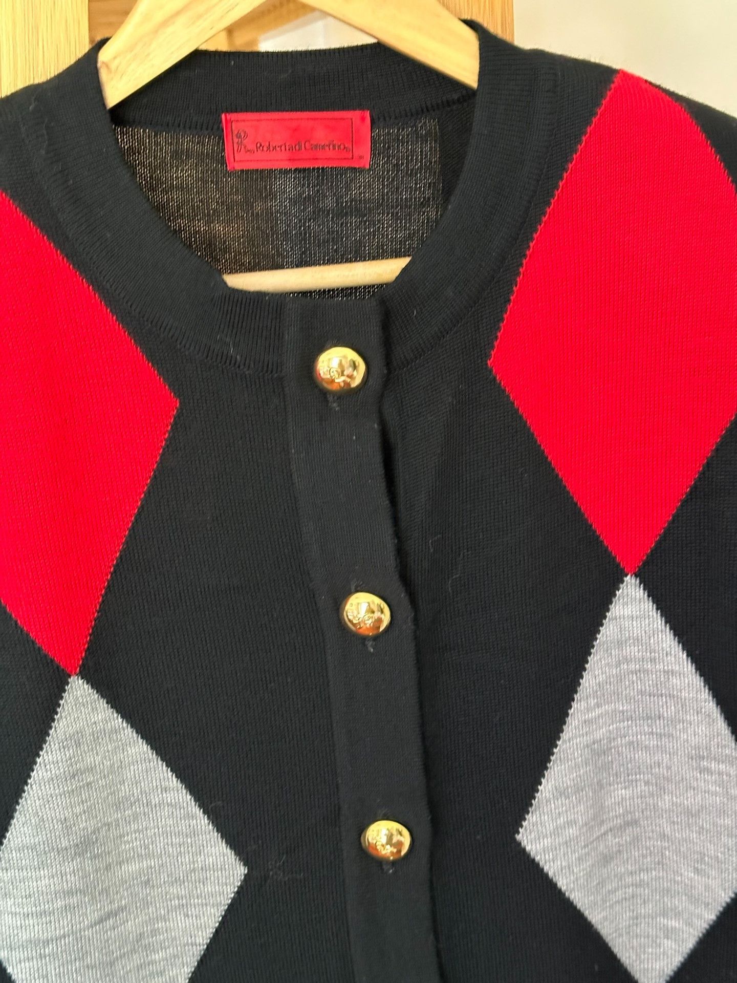 Roberta di Camerino Roberta di Camerino Vintage Wool Sweater Coat Size S / US 4 / IT 40 - 7 Thumbnail