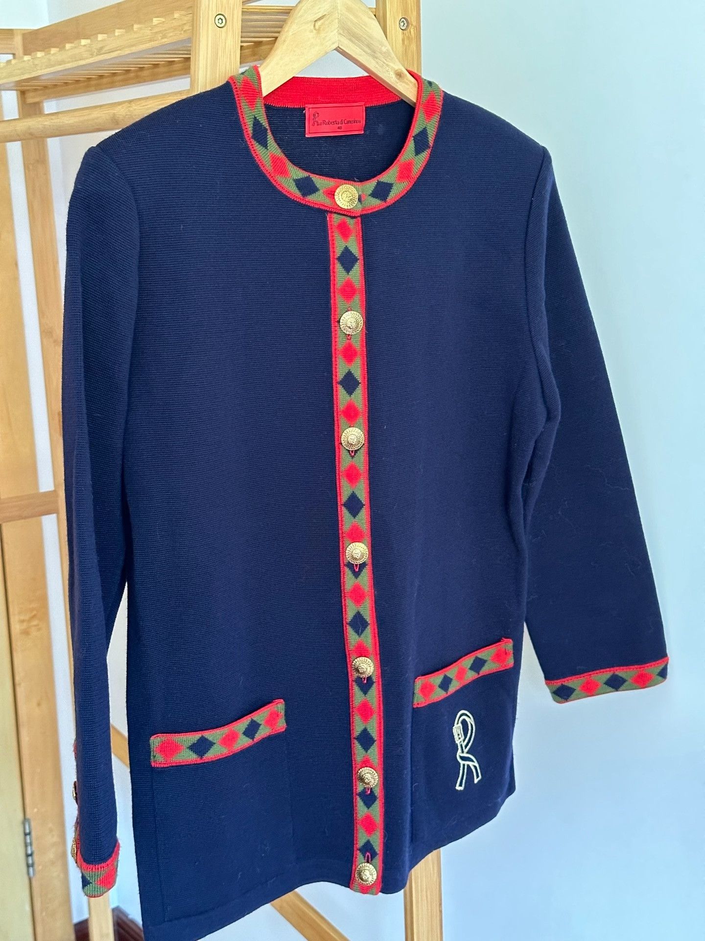 Roberta di Camerino Vintage Roberta di Camerino Wool Coat Size S / US 4 / IT 40 - 3 Thumbnail