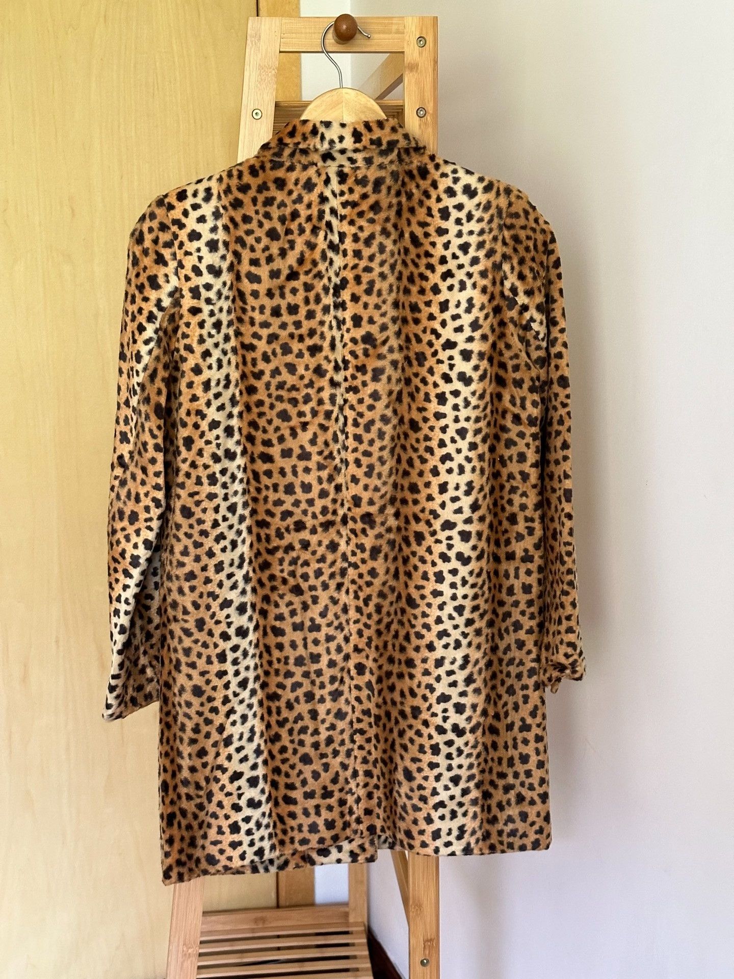 Decky Deicy Vintage Leopard Fur Coat Size XS / US 0-2 / IT 36-38 - 2 Thumbnail