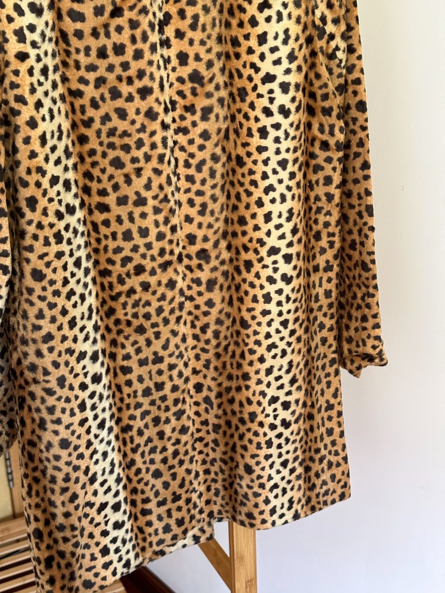 Decky Deicy Vintage Leopard Fur Coat Size XS / US 0-2 / IT 36-38 - 6 Thumbnail