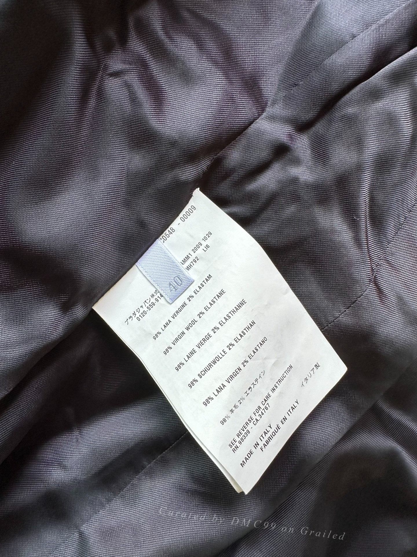 Miu Miu Miu Miu Vintage Wool Coat Size S / US 4 / IT 40 - 5 Thumbnail