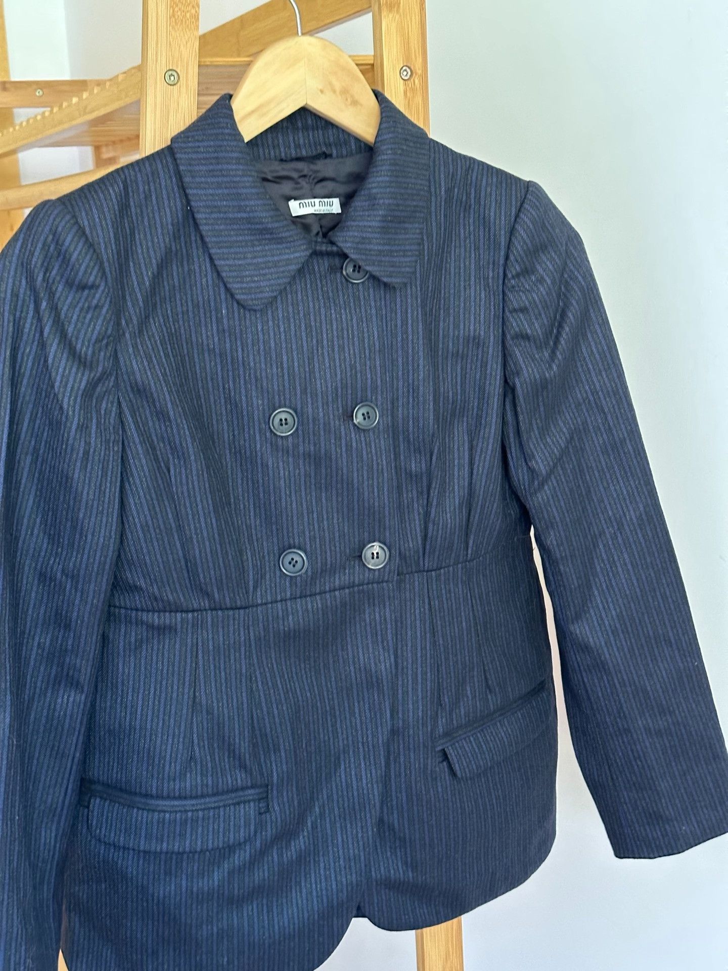 Miu Miu Miu Miu Vintage Wool Coat Size S / US 4 / IT 40 - 3 Thumbnail