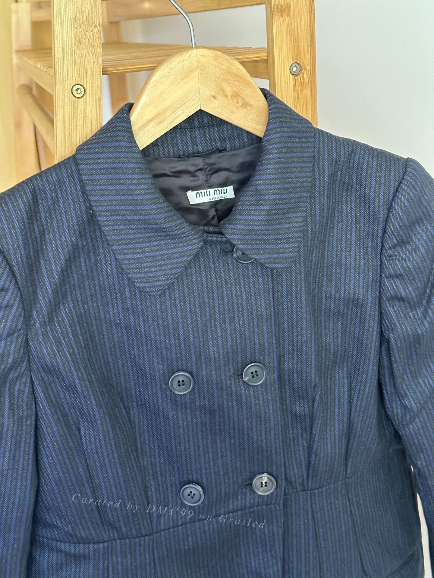 Miu Miu Miu Miu Vintage Wool Coat Size S / US 4 / IT 40 - 4 Thumbnail