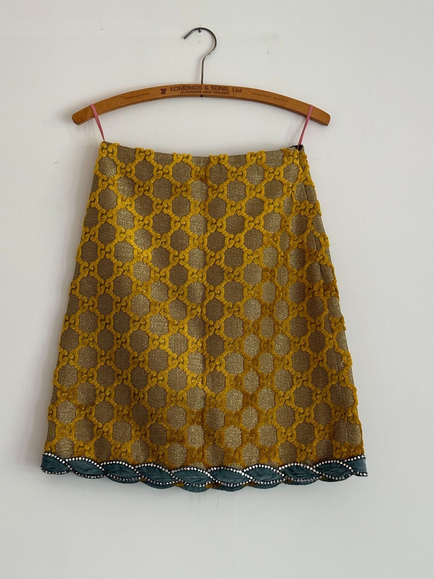 Gucci Gucci Flocked Skirt Size 36" / US 14 / IT 50 - 2 Thumbnail