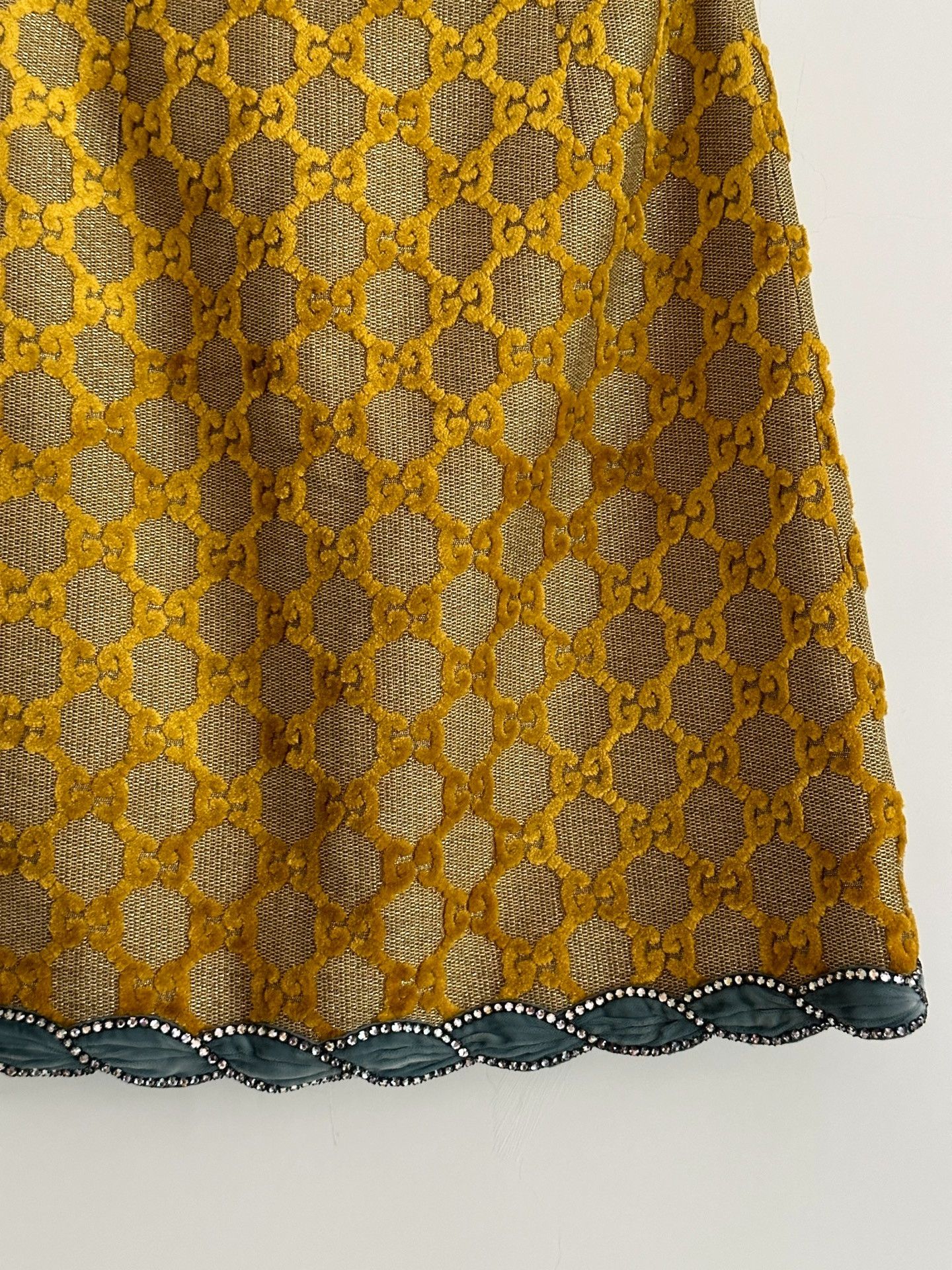 Gucci Gucci Flocked Skirt Size 36" / US 14 / IT 50 - 7 Thumbnail
