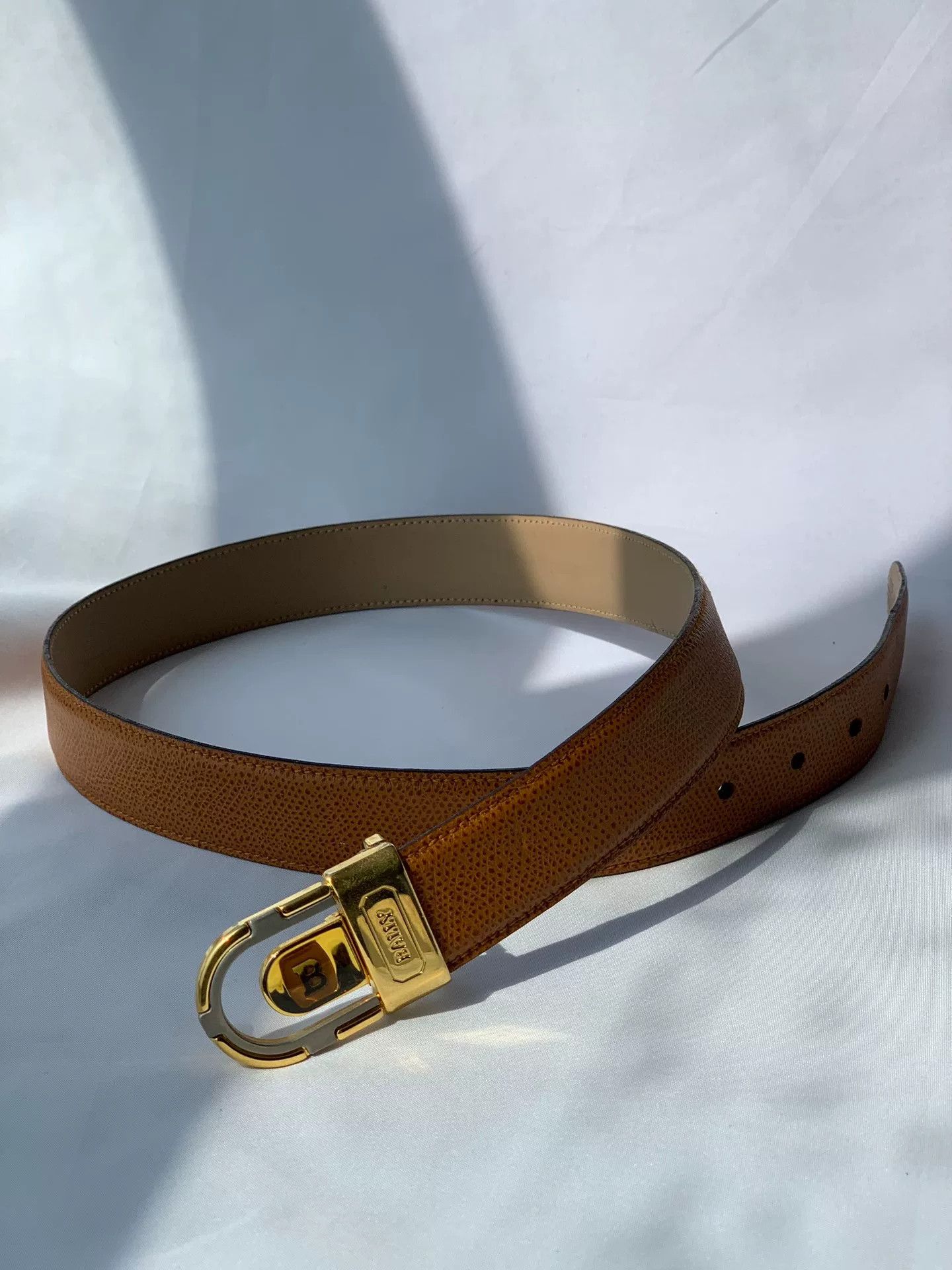 Bally Bally Vintage Italian Leather Belt Size ONE SIZE - 8 Thumbnail