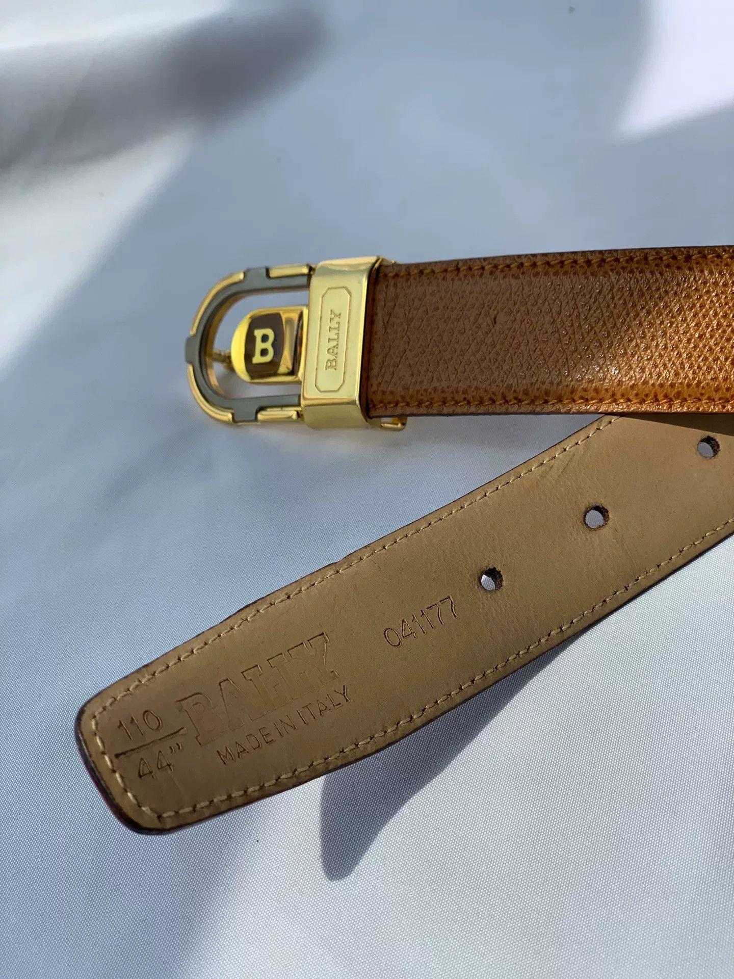 Bally Bally Vintage Italian Leather Belt Size ONE SIZE - 6 Thumbnail
