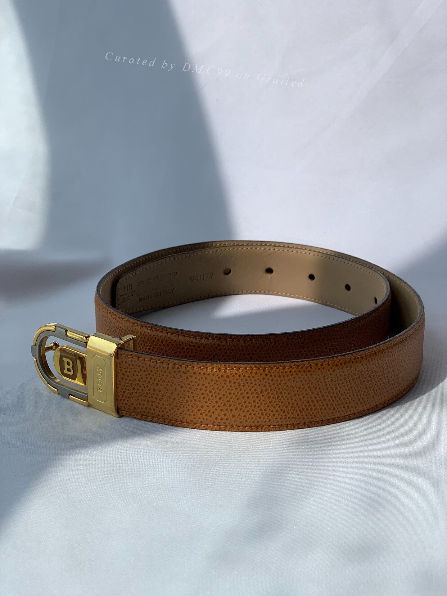 Bally Bally Vintage Italian Leather Belt Size ONE SIZE - 2 Thumbnail