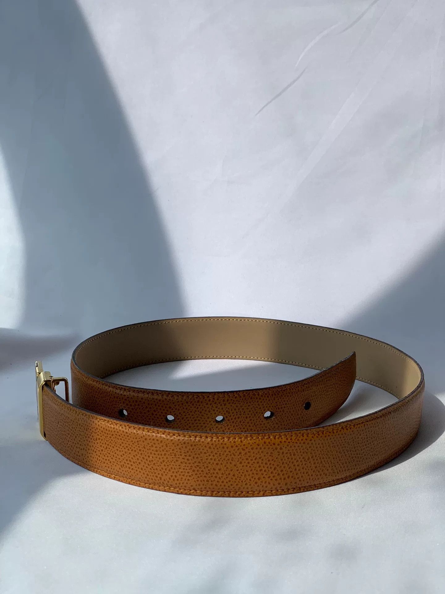 Bally Bally Vintage Italian Leather Belt Size ONE SIZE - 4 Thumbnail