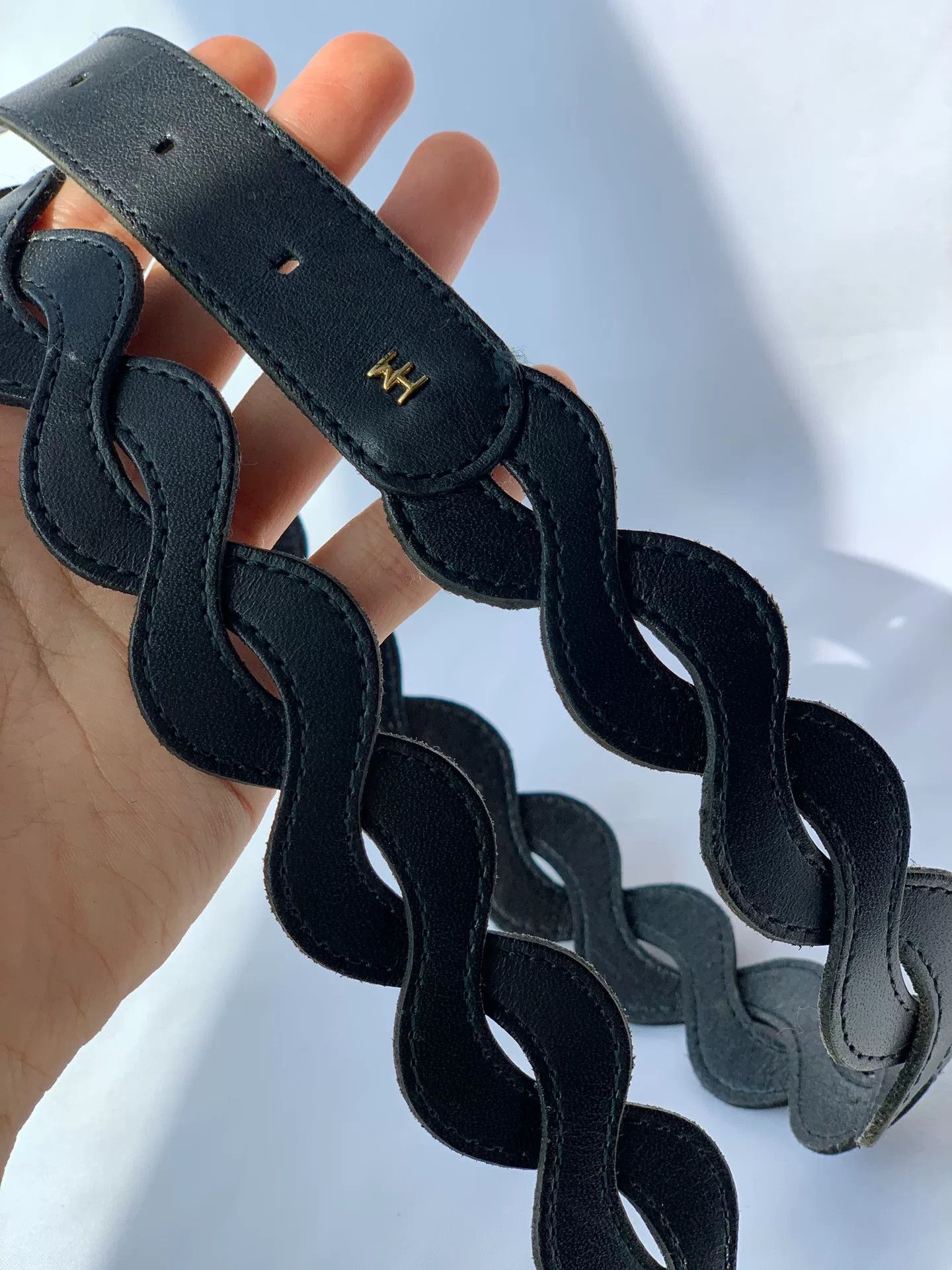 Hanae Mori Hanae Mori Vintage Leather Belt Size ONE SIZE - 5 Thumbnail