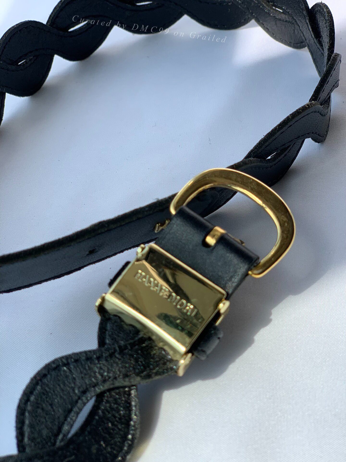 Hanae Mori Hanae Mori Vintage Leather Belt Size ONE SIZE - 4 Thumbnail