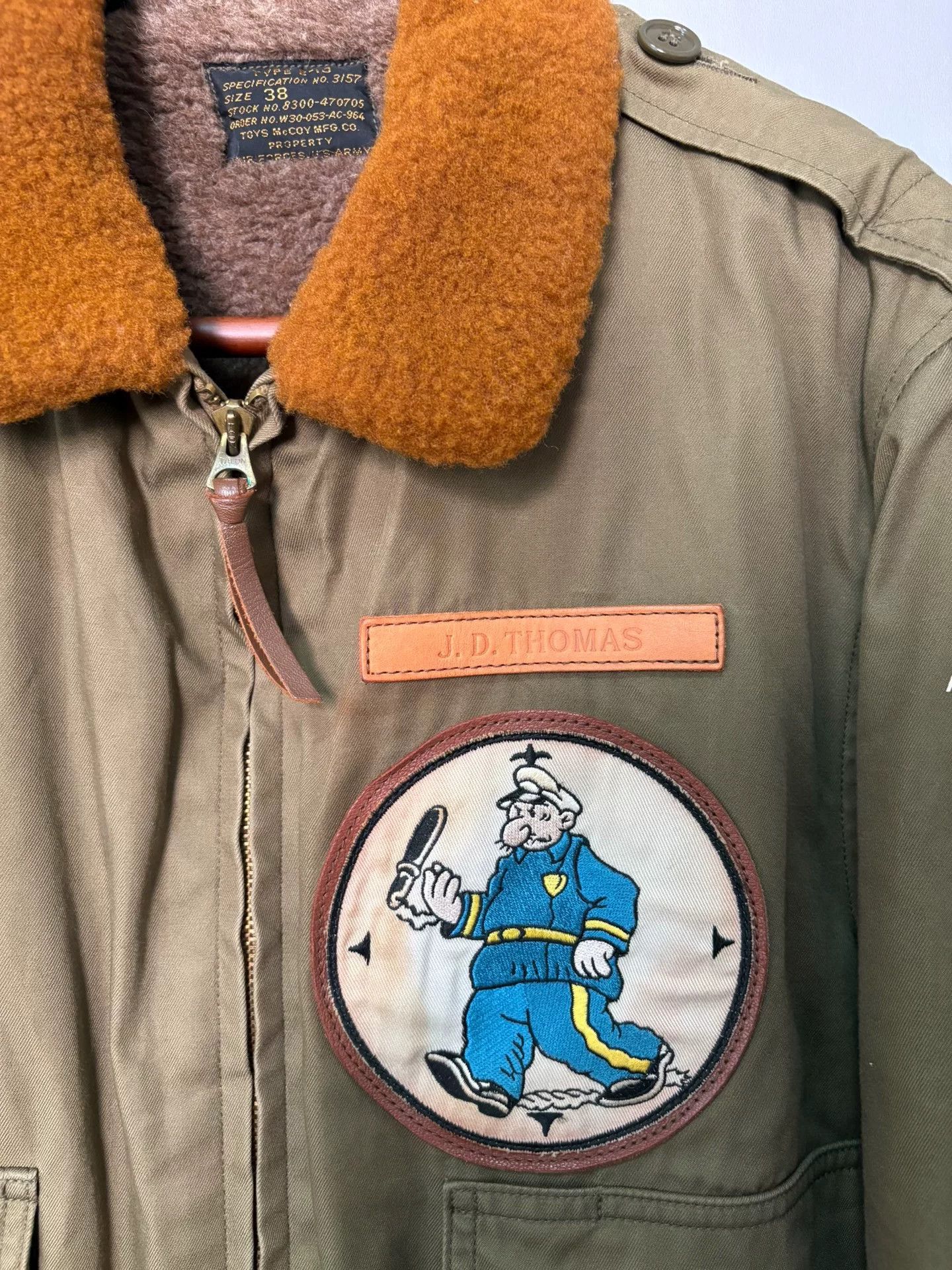 TOYS McCOY TOYS MCCOY B10 Pilot Jacket Size US M / EU 48-50 / 2 - 3 Thumbnail