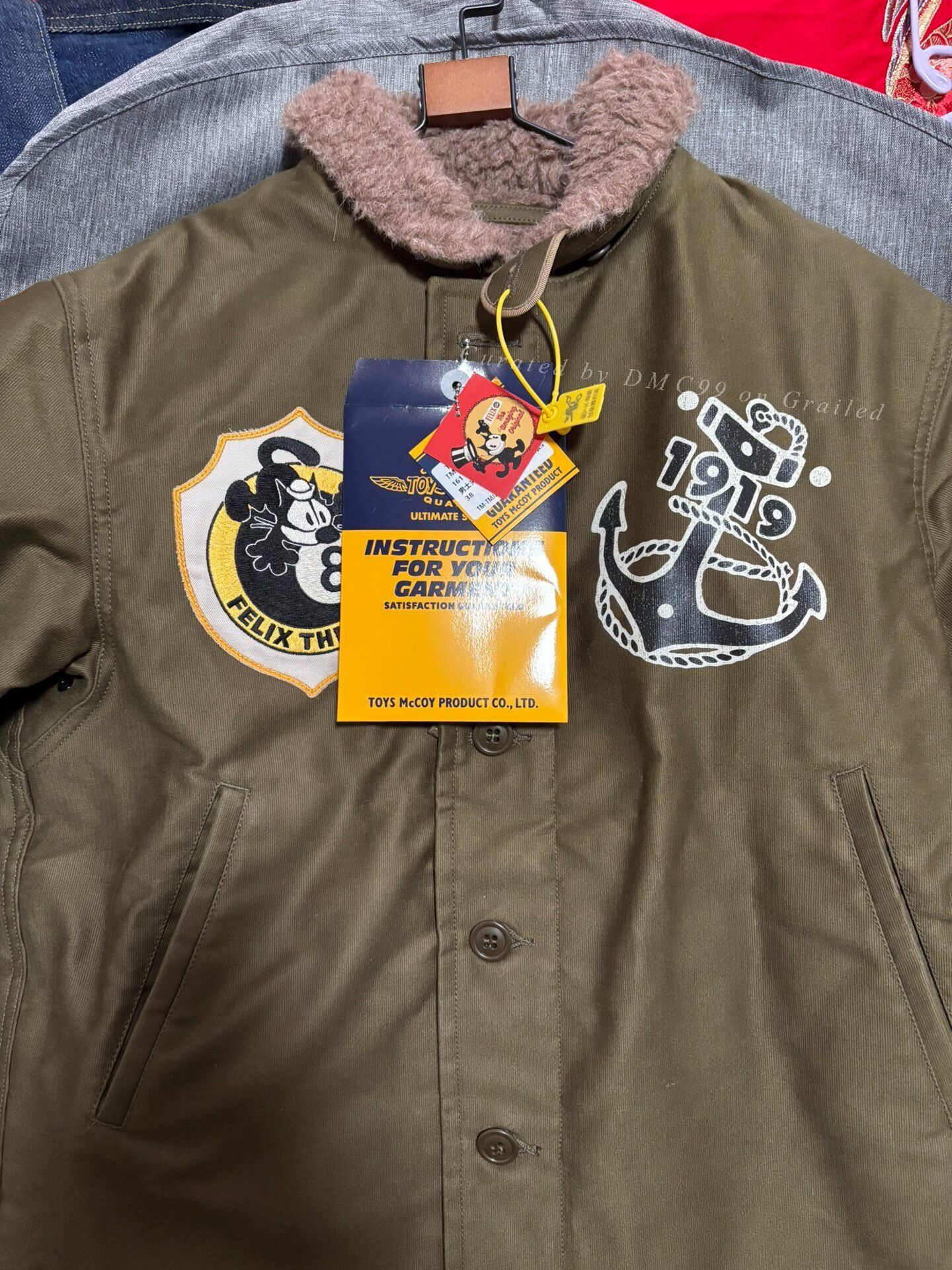 TOYS McCOY TOYS MCCOY Felix Cat Alpaca N1 Jacket Size US M / EU 48-50 / 2 - 3 Thumbnail