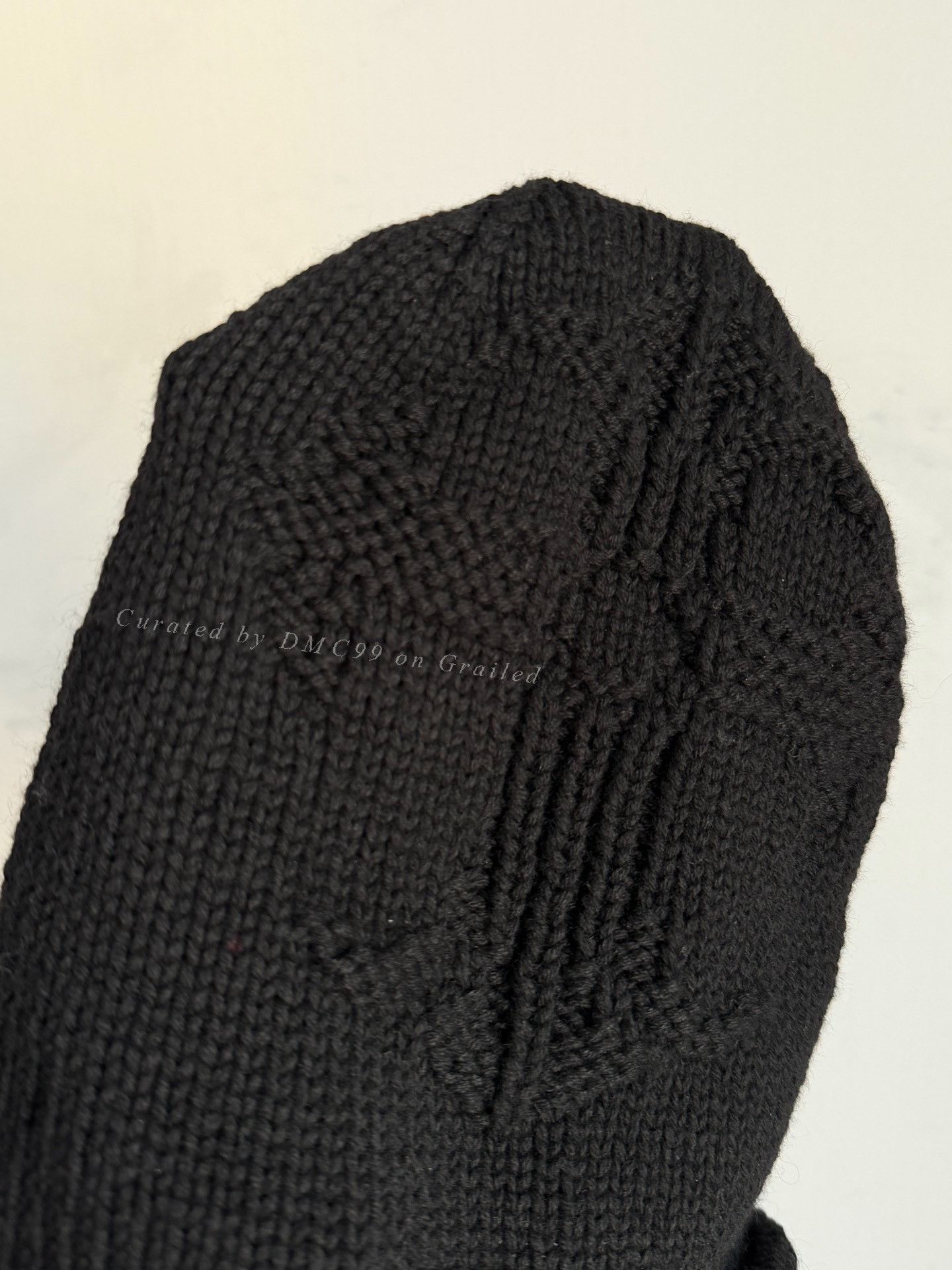 Chrome Hearts Chrome Hearts Knit Cross Beanie Mask Size ONE SIZE - 2 Thumbnail