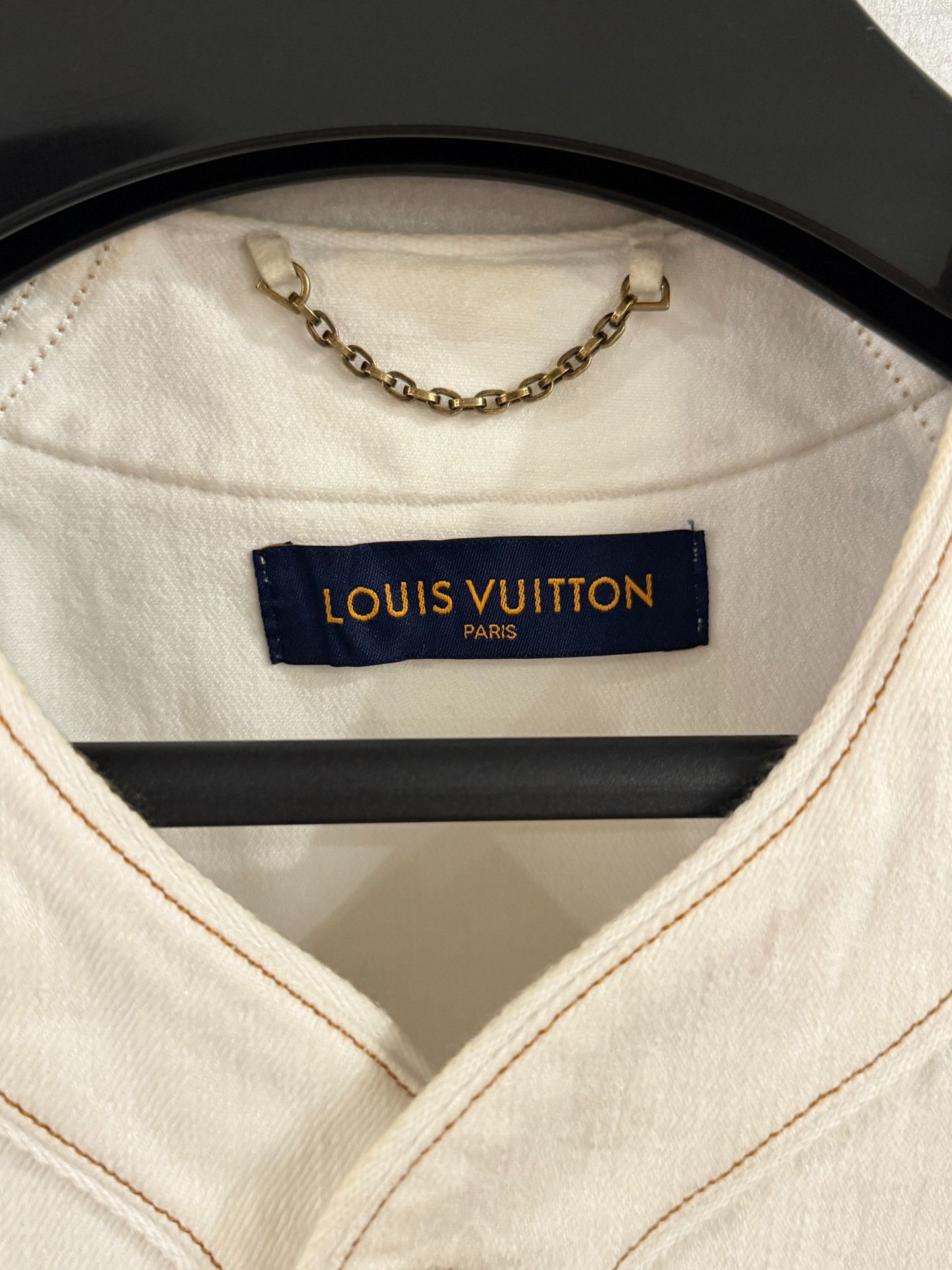 Louis Vuitton Louis Vuitton White Monogram Short-Sleeve Jacket Size US S / EU 44-46 / 1 - 4 Thumbnail