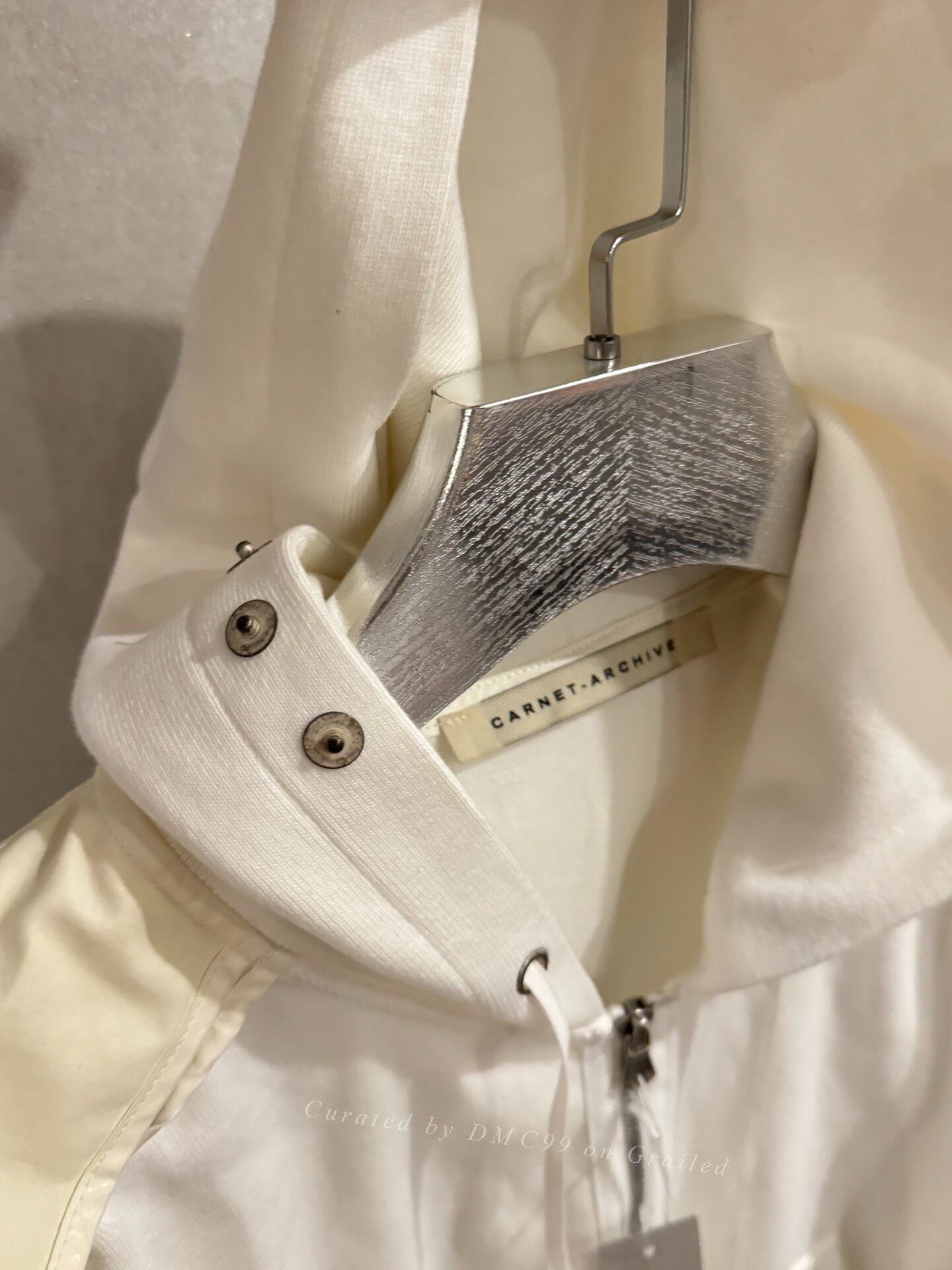 Moleskine Carnet Archive Mesh Spliced Hoodie Size M / US 6-8 / IT 42-44 - 4 Thumbnail