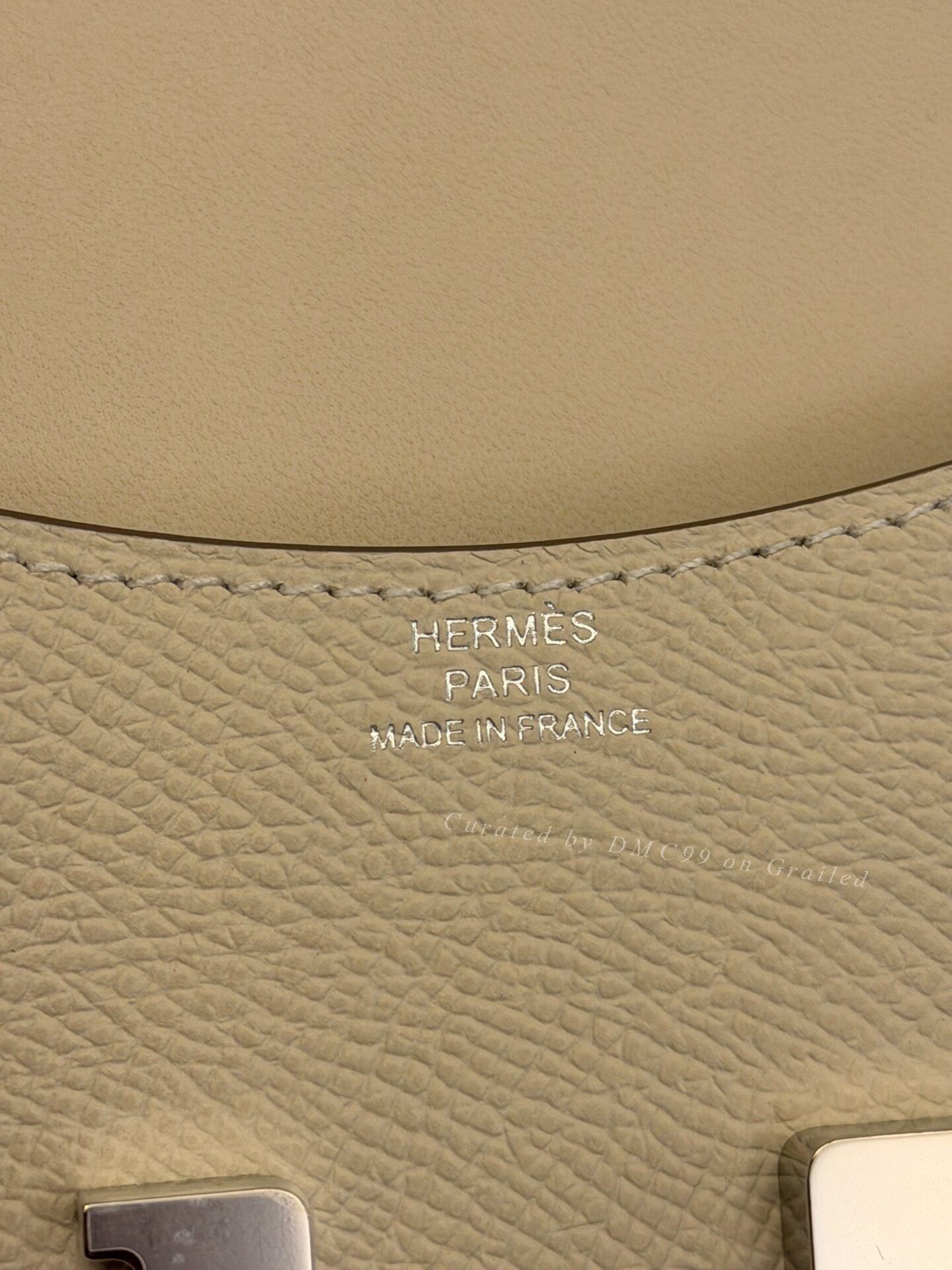 Hermes Hermes Constance Slim Milkshake White Size ONE SIZE - 4 Thumbnail