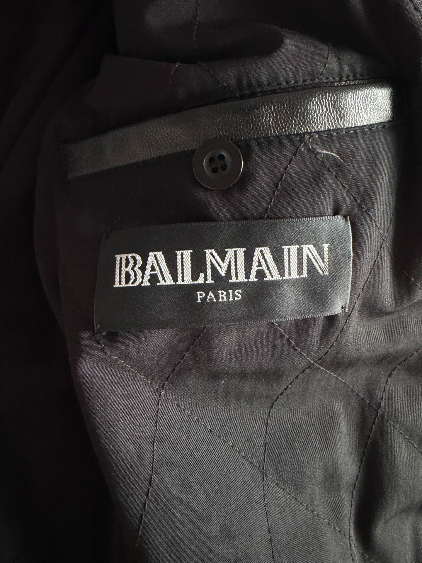Balmain Balmain Gold Medal Leather Jacket Size US S / EU 44-46 / 1 - 5 Thumbnail