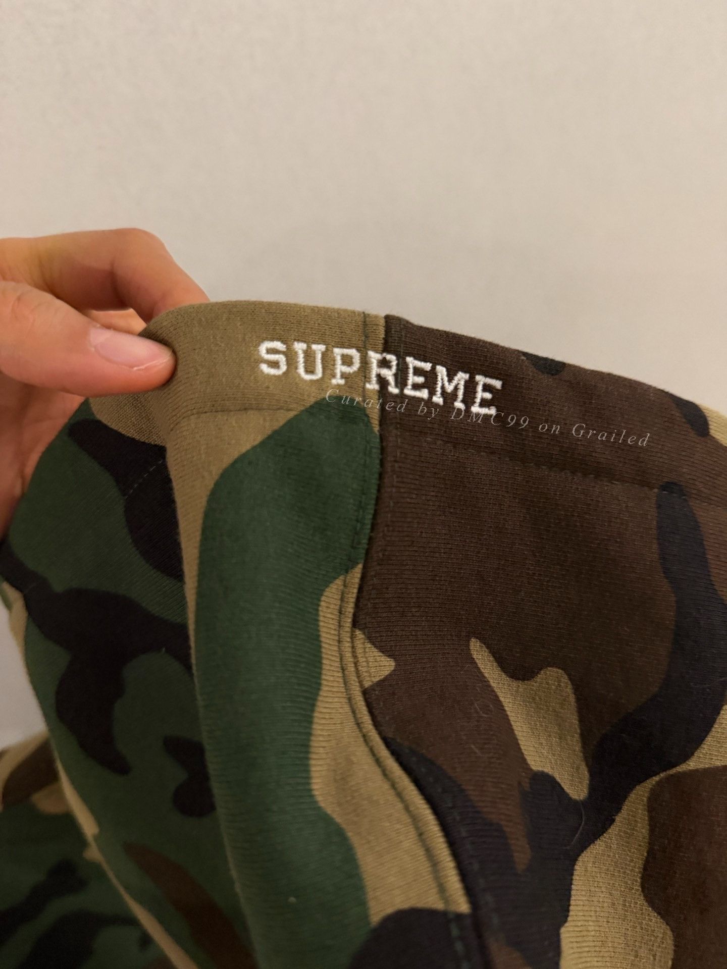 Supreme Supreme Camouflage Embroidered Hoodie Size US M / EU 48-50 / 2 - 5 Thumbnail