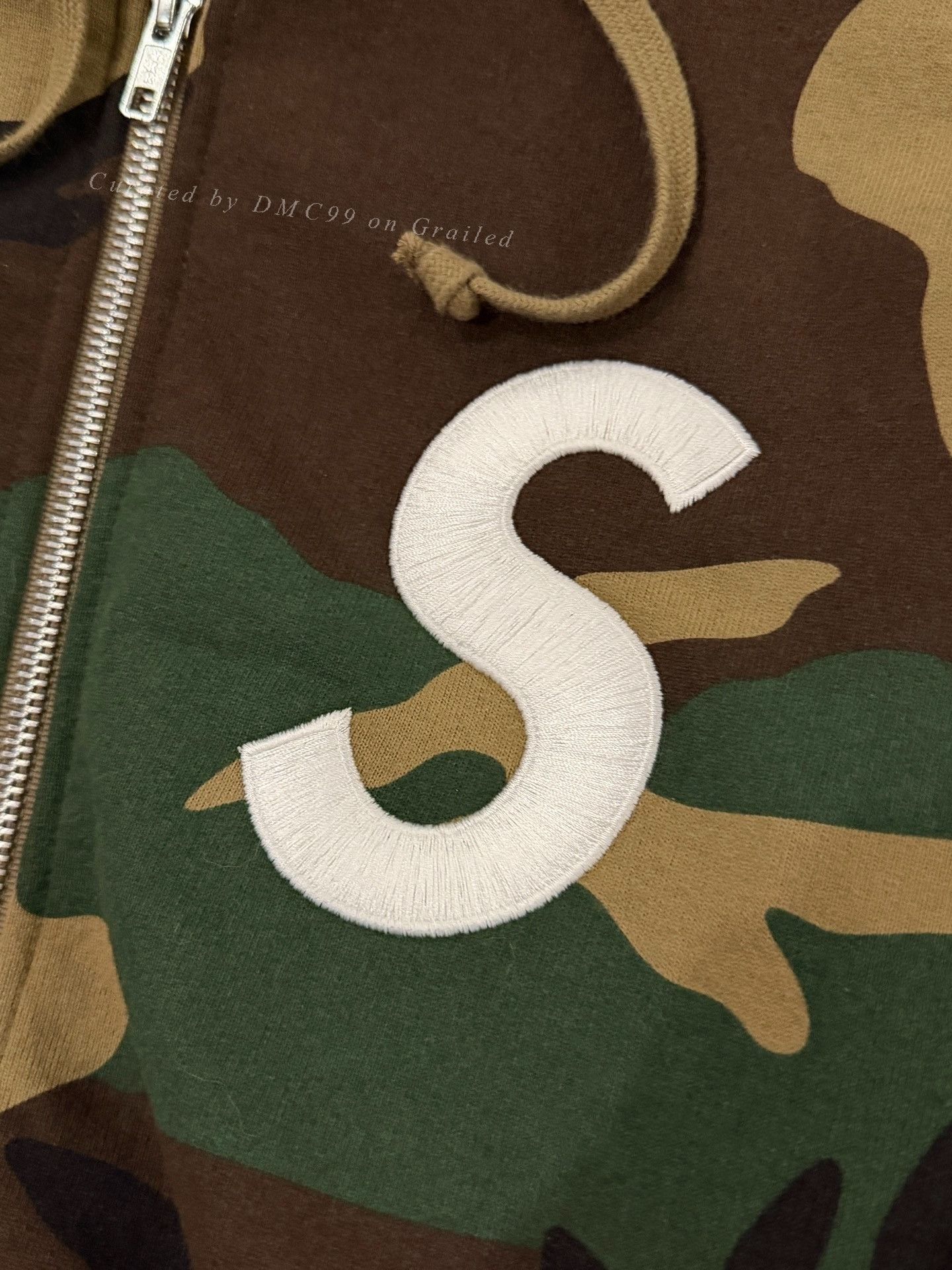 Supreme Supreme Camouflage Embroidered Hoodie Size US M / EU 48-50 / 2 - 3 Thumbnail