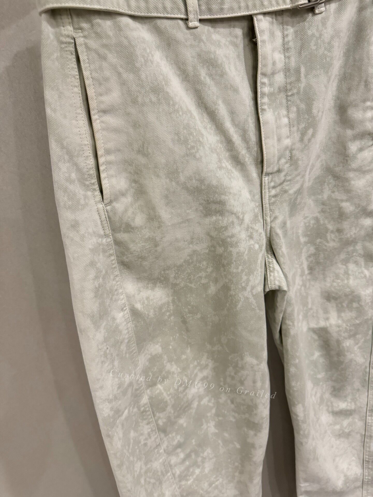 Lemaire Lemaire Rendered White Trousers Size US 32 / EU 48 - 2 Thumbnail