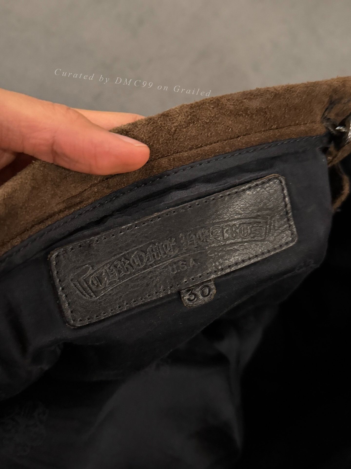 Chrome Hearts Chrome Hearts Brown Flame Leather Pants Size US 30 / EU 46 - 5 Thumbnail