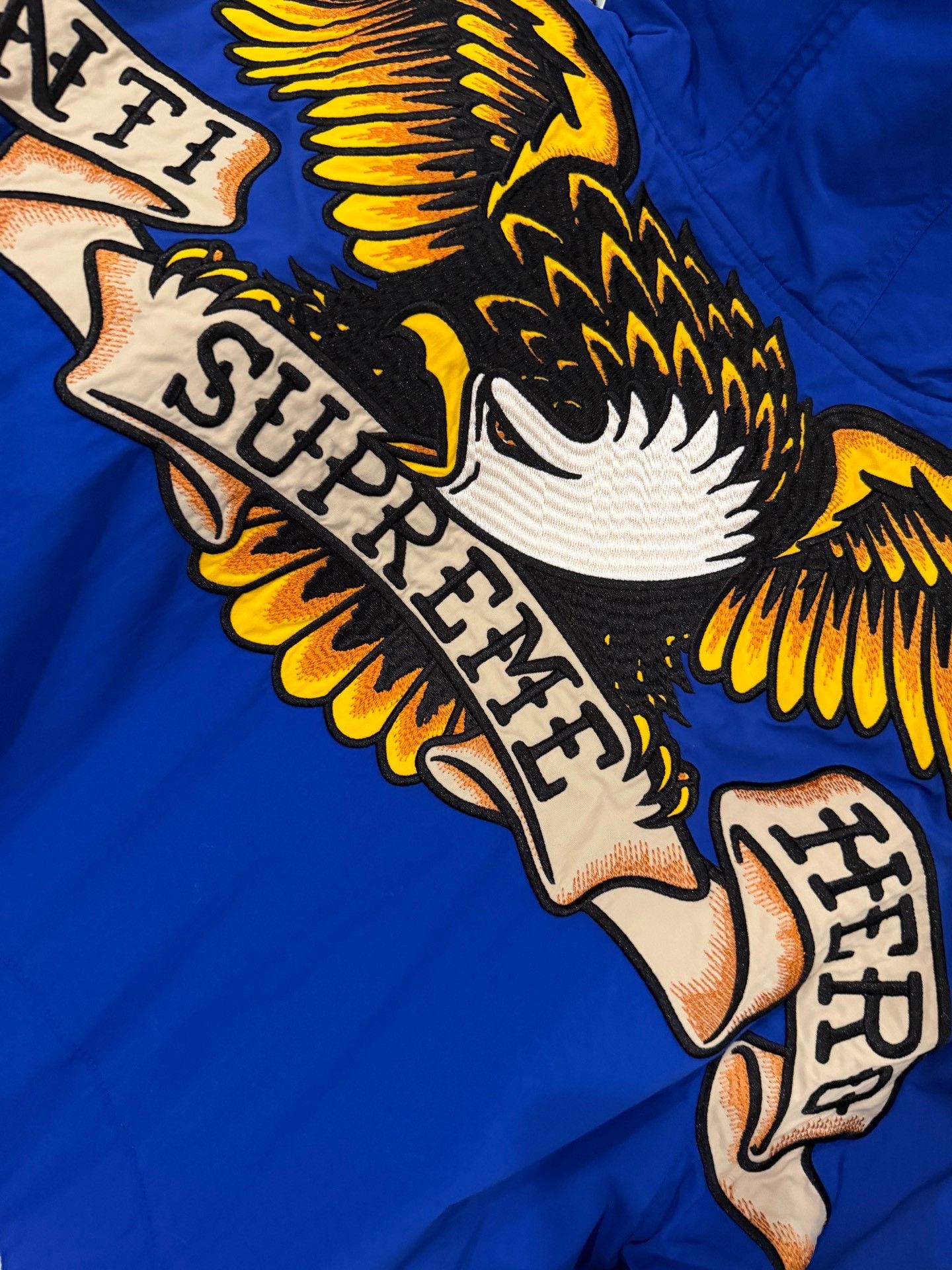 Supreme Supreme x Antihero Eagle Hooded Jacket Size US S / EU 44-46 / 1 - 3 Thumbnail