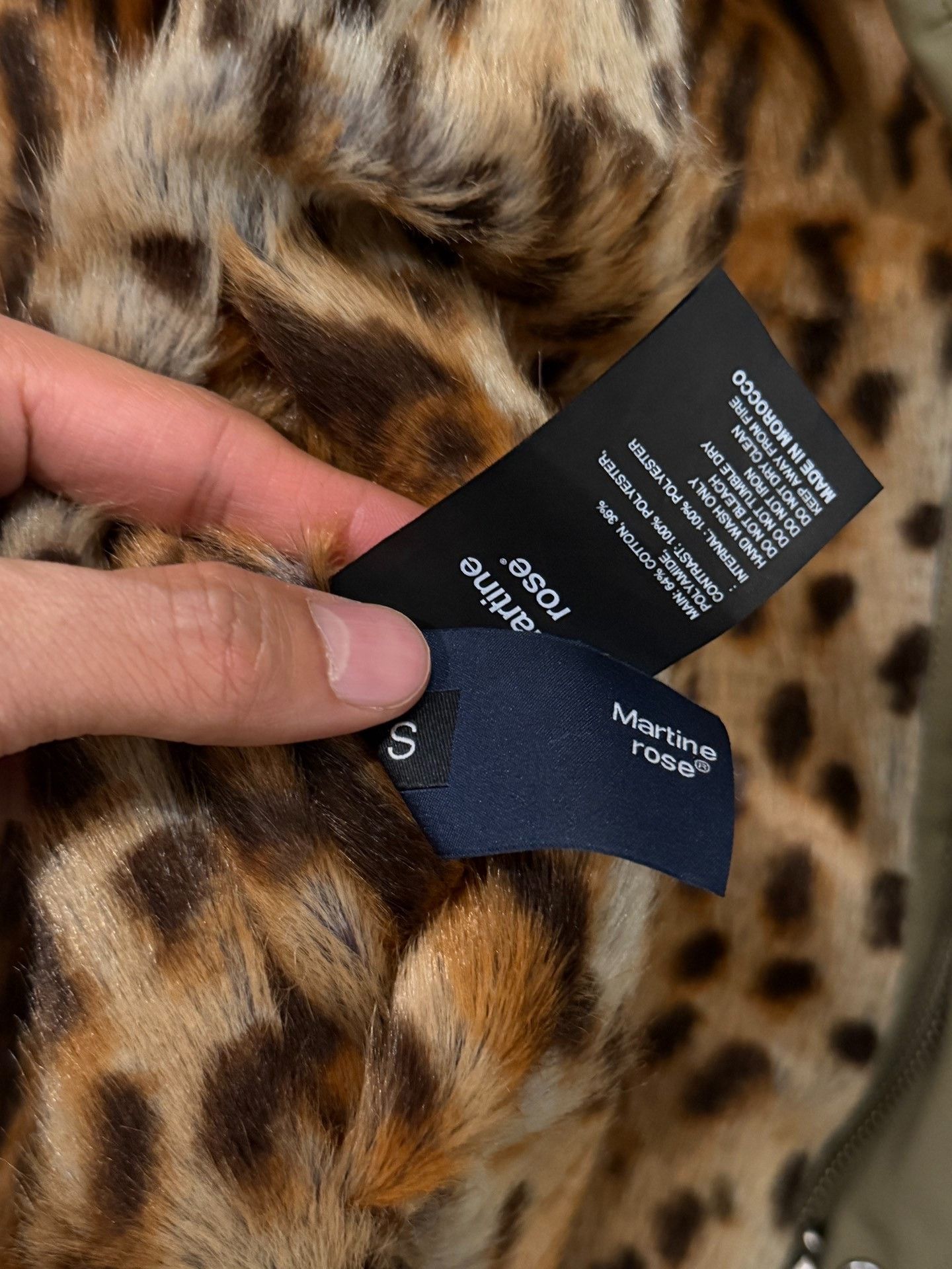 Martine Rose Martine Rose Leopard Print Reversible Vest Size US S / EU 44-46 / 1 - 6 Thumbnail