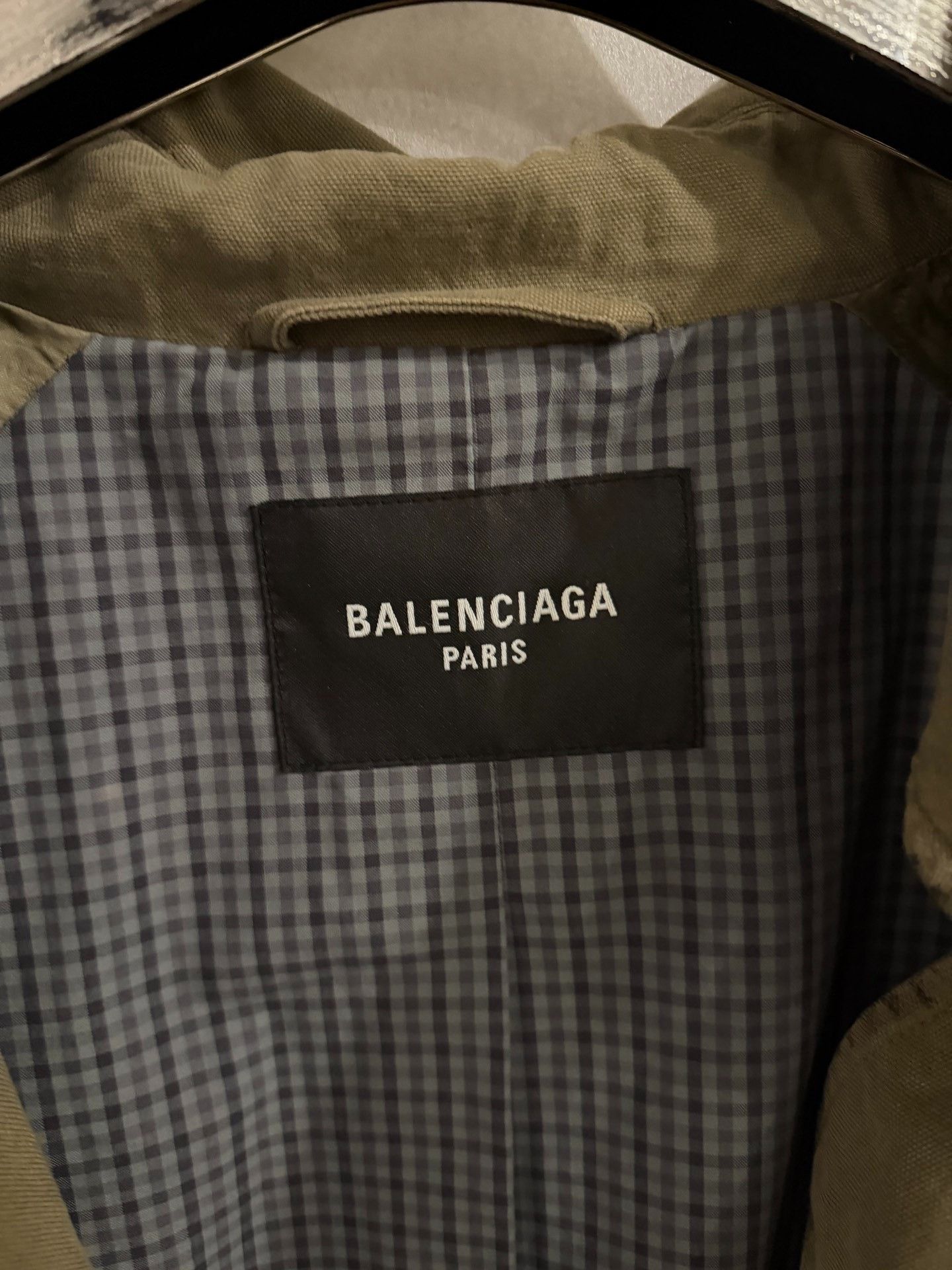 Balenciaga Balenciaga Ink Splatter Coat Size US S / EU 44-46 / 1 - 5 Thumbnail