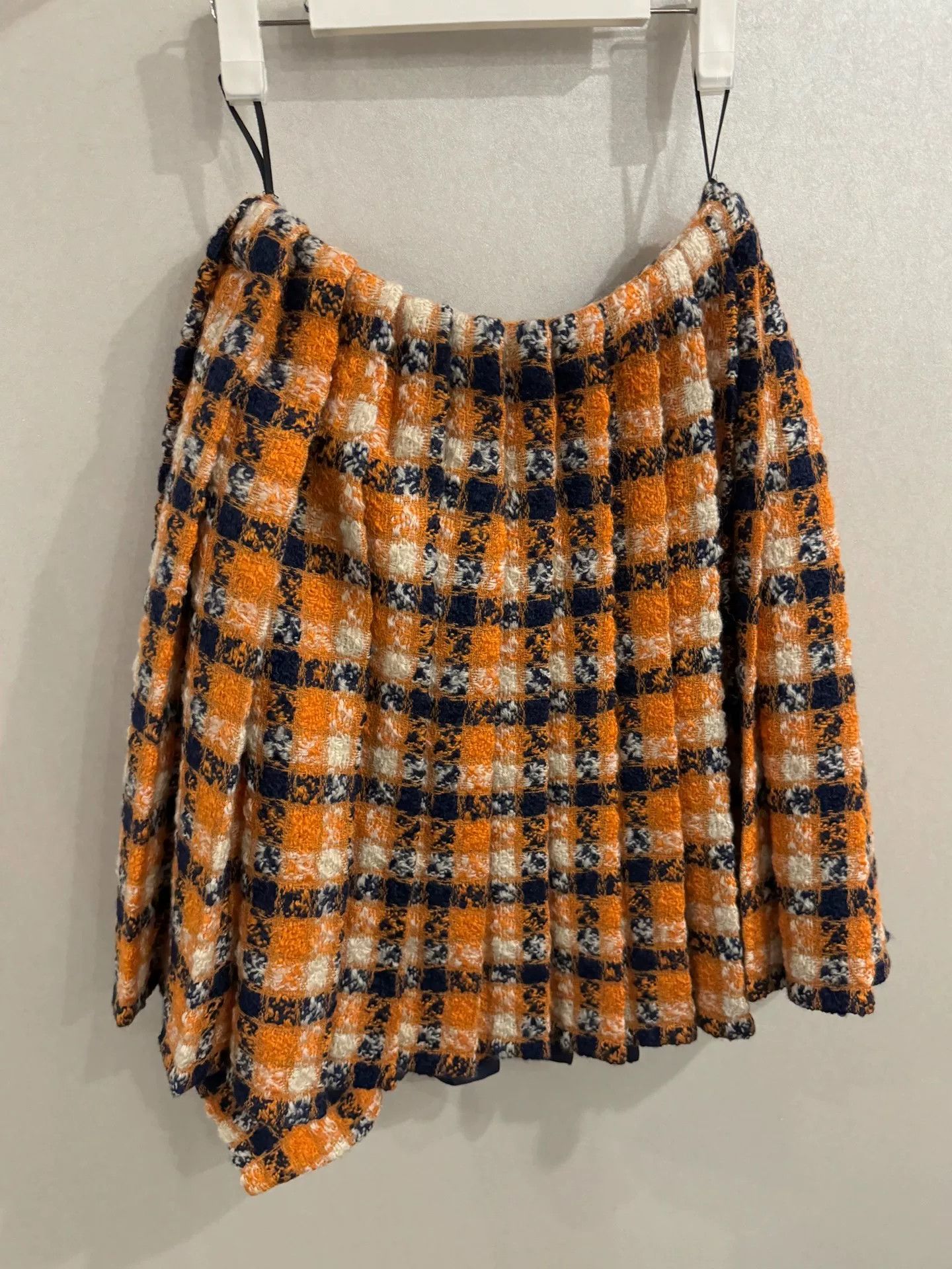 Prada Prada Check Wool Skirt Size 38" / US 16 / IT 52 - 2 Thumbnail