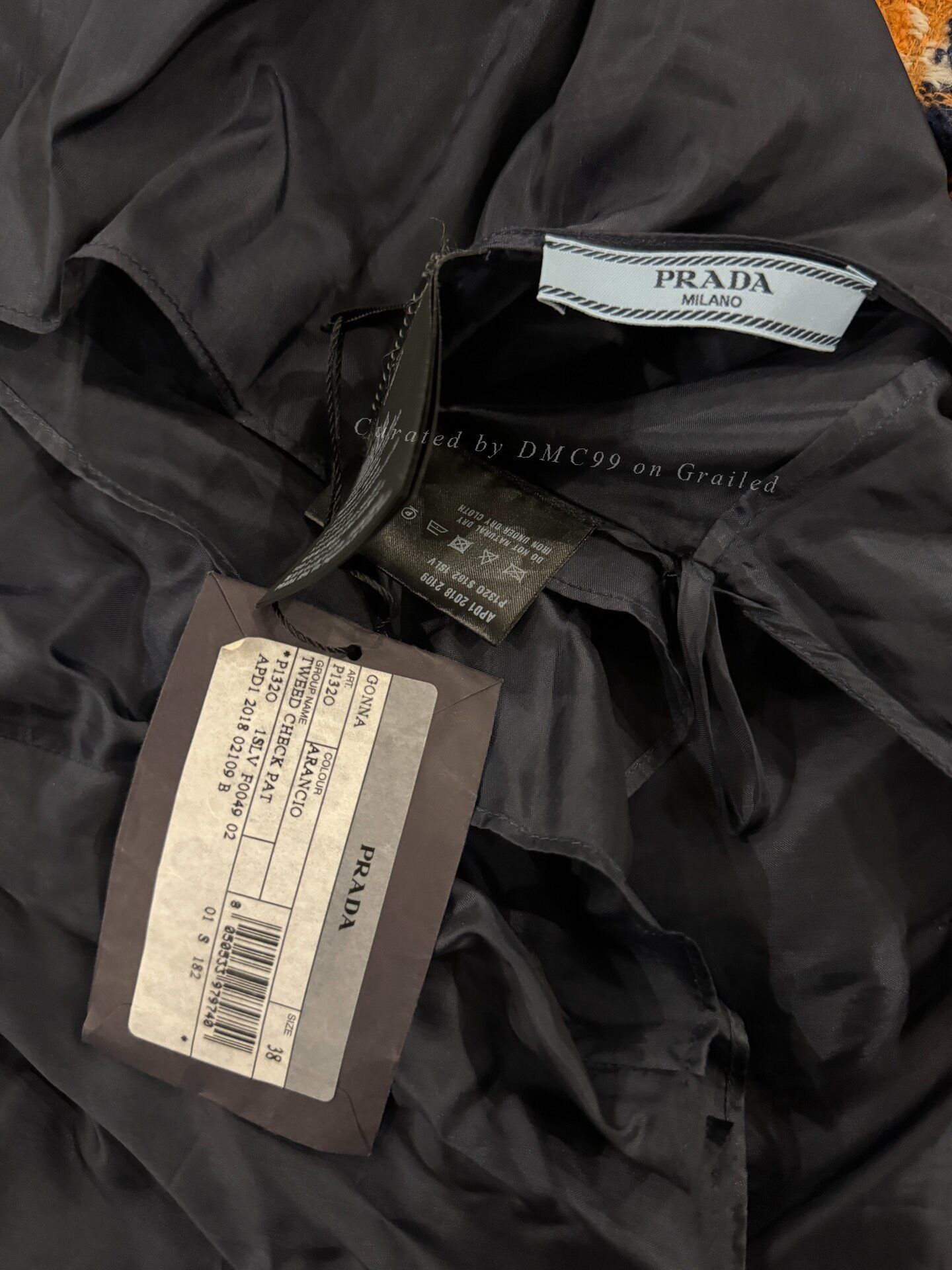 Prada Prada Check Wool Skirt Size 38" / US 16 / IT 52 - 5 Thumbnail