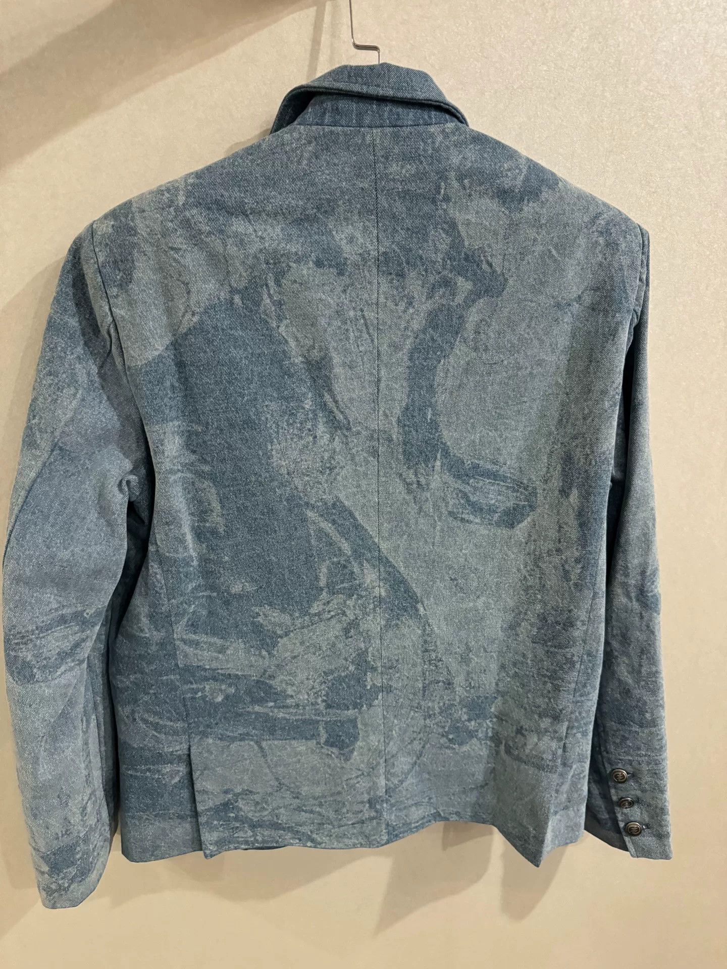 CEJ CEEC Laser Denim Print Blazer Size US S / EU 44-46 / 1 - 2 Thumbnail