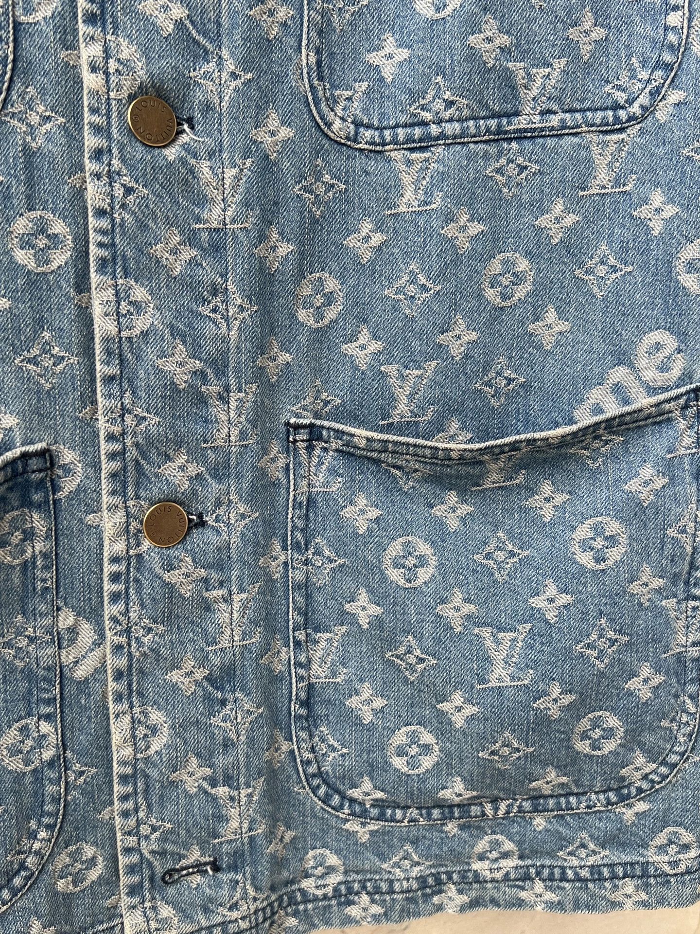 Louis Vuitton Supreme LV Four-Pocket Jacket Size US M / EU 48-50 / 2 - 3 Thumbnail