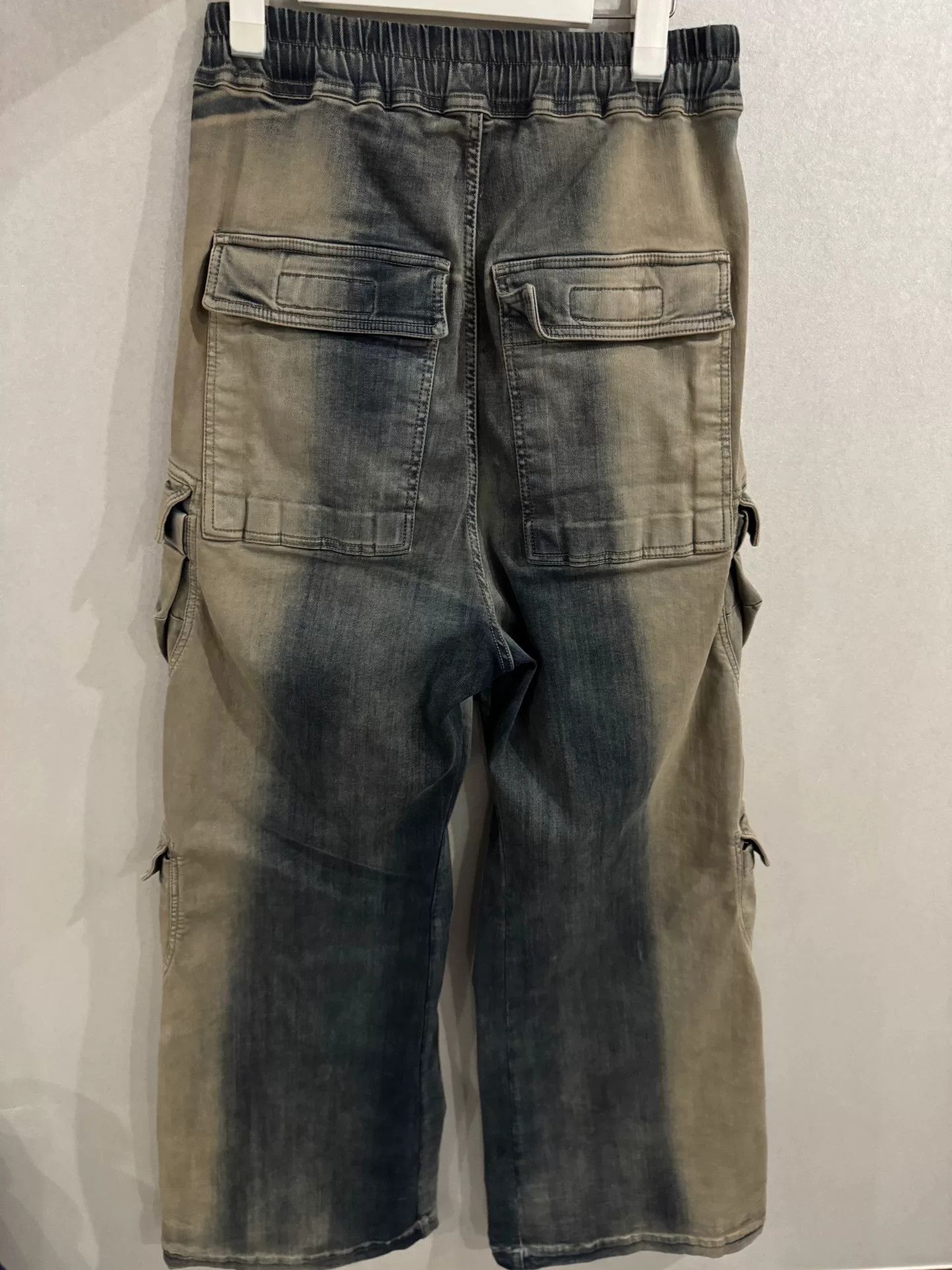 Rick Owens Rickwens Bela Light Wash Pocket Pants Size US 32 / EU 48 - 2 Thumbnail