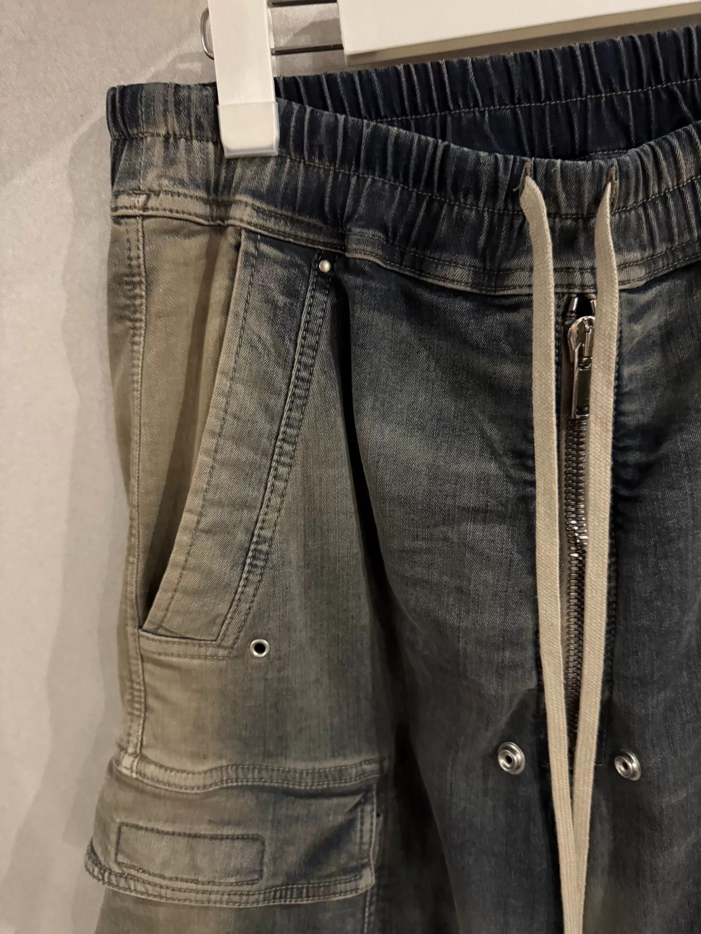 Rick Owens Rickwens Bela Light Wash Pocket Pants Size US 32 / EU 48 - 4 Thumbnail