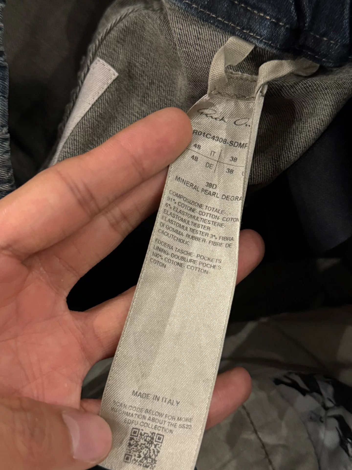 Rick Owens Rickwens Bela Light Wash Pocket Pants Size US 32 / EU 48 - 6 Thumbnail