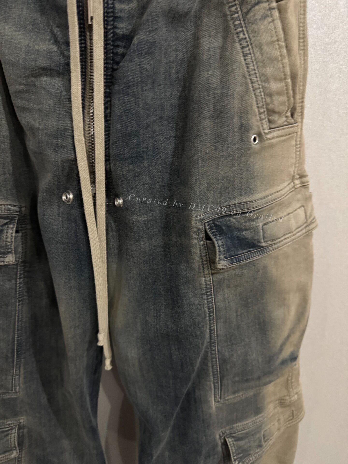 Rick Owens Rickwens Bela Light Wash Pocket Pants Size US 32 / EU 48 - 5 Thumbnail