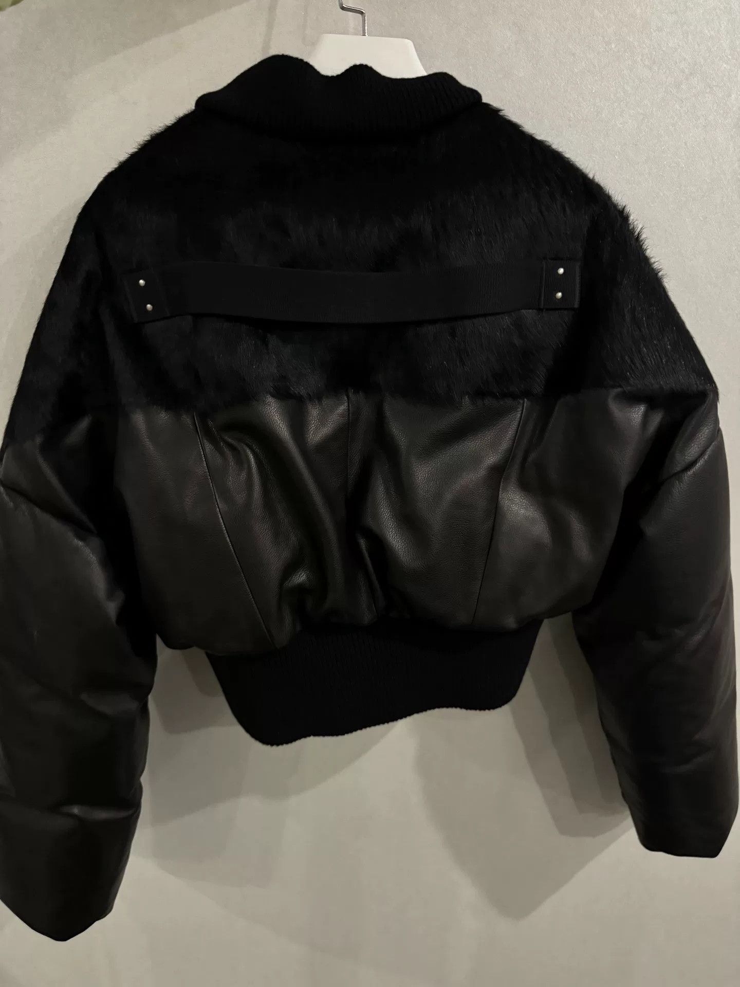 Rick Owens Rick Owens Horsehair Leather Down Jacket Size US M / EU 48-50 / 2 - 2 Thumbnail
