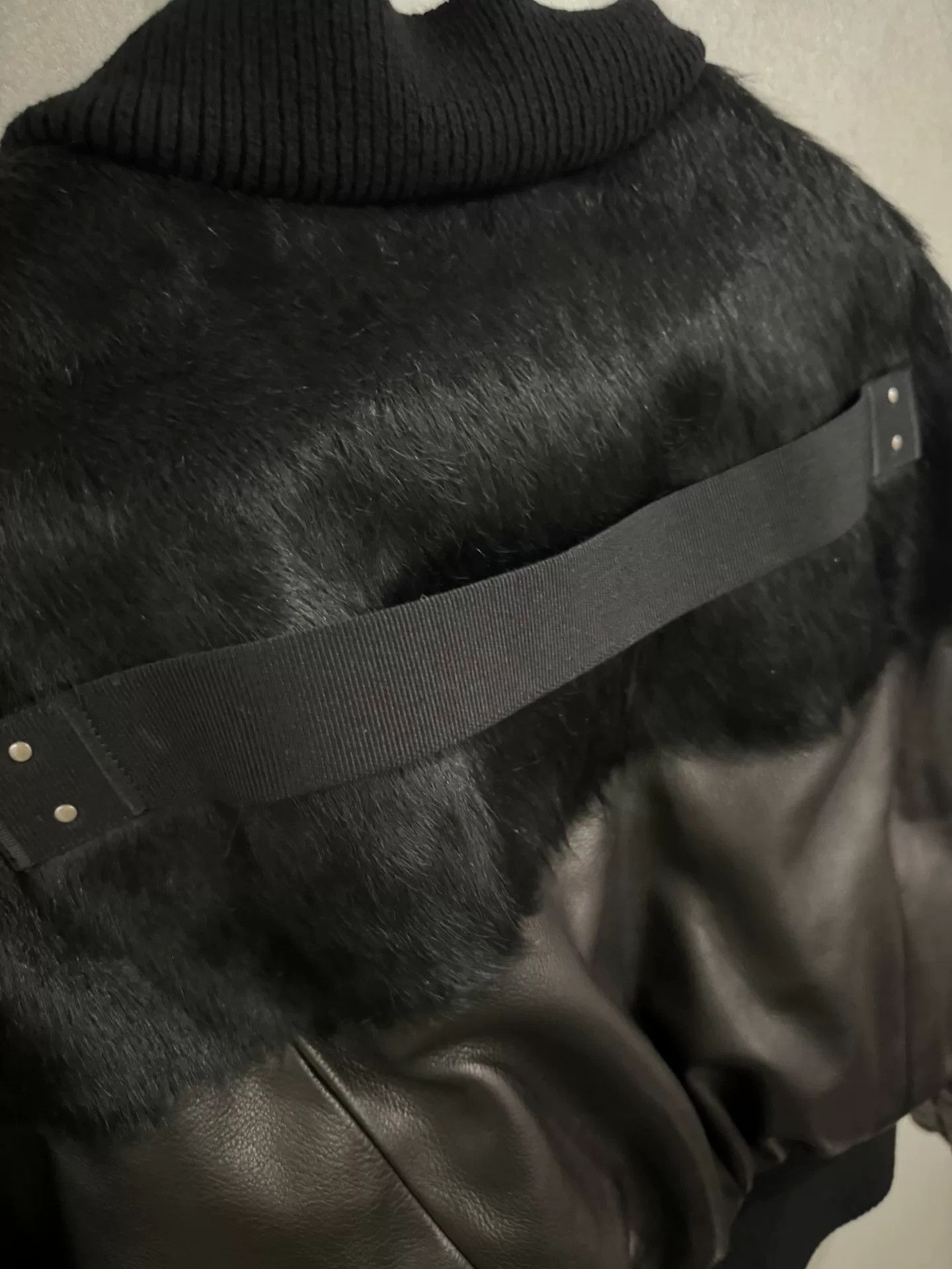 Rick Owens Rick Owens Horsehair Leather Down Jacket Size US M / EU 48-50 / 2 - 5 Thumbnail