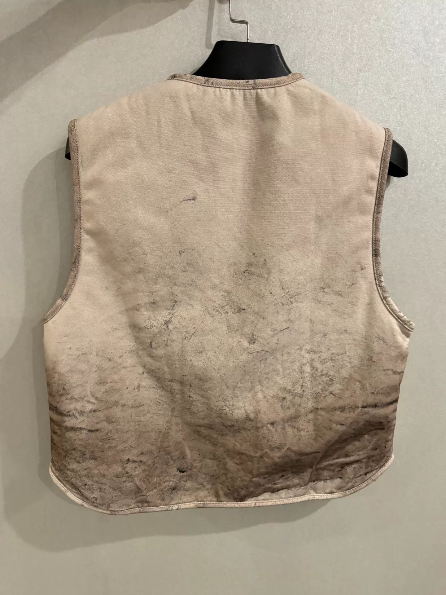 Givenchy Givenchy Distressed Mud-Dyed Lamb Fur Vest Size US L / EU 52-54 / 3 - 2 Thumbnail