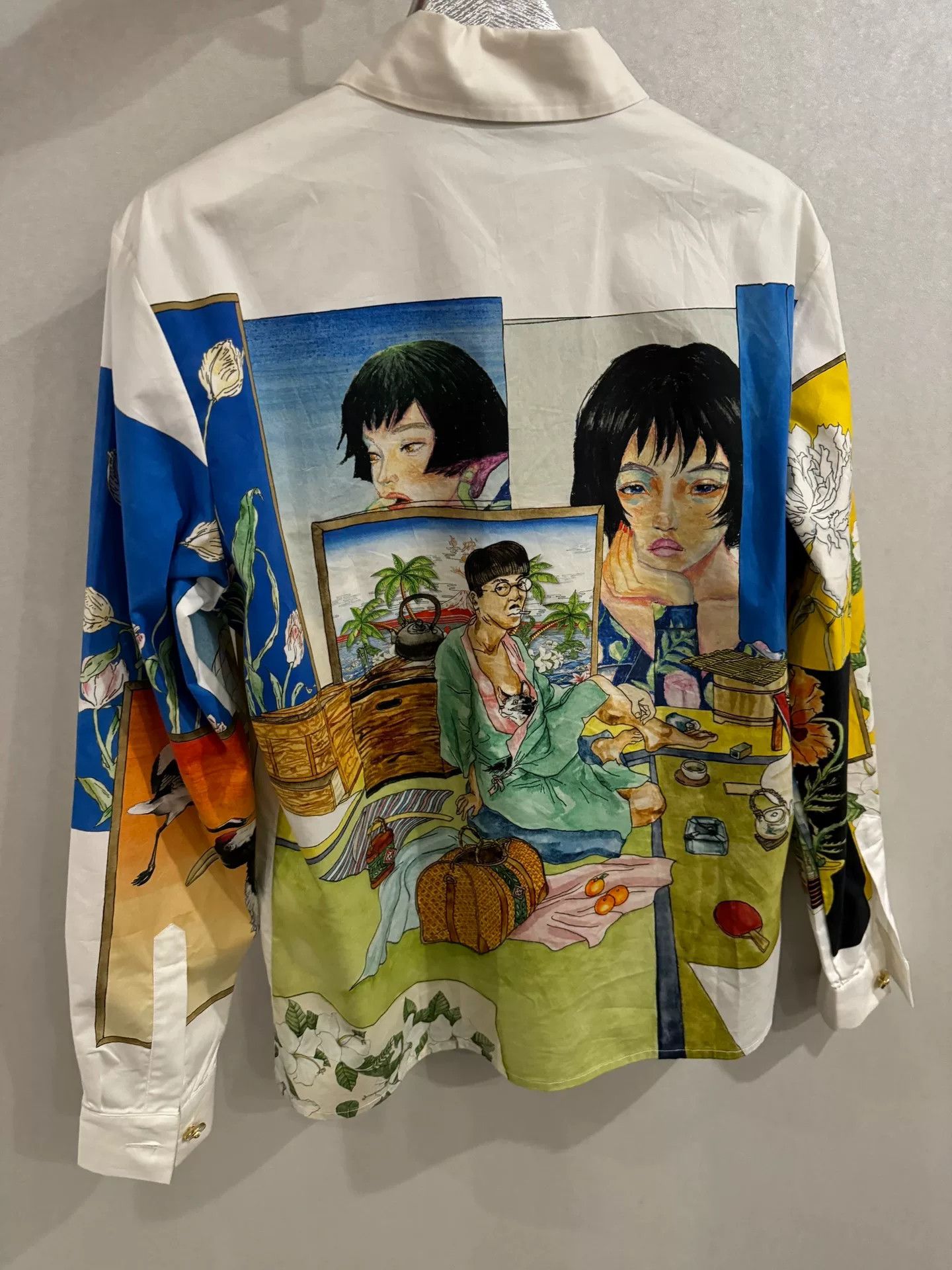 Casablanca Casablanca Portrait Print Shirt Size US M / EU 48-50 / 2 - 4 Thumbnail