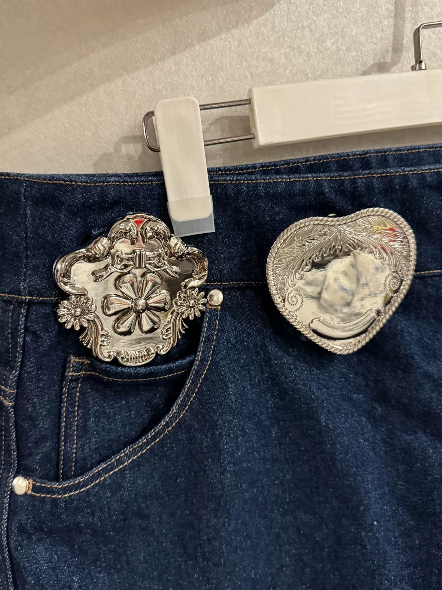 Chopova Lowena Chopova Lowena Cropped Jeans Size 34" / US 12 / IT 48 - 3 Thumbnail