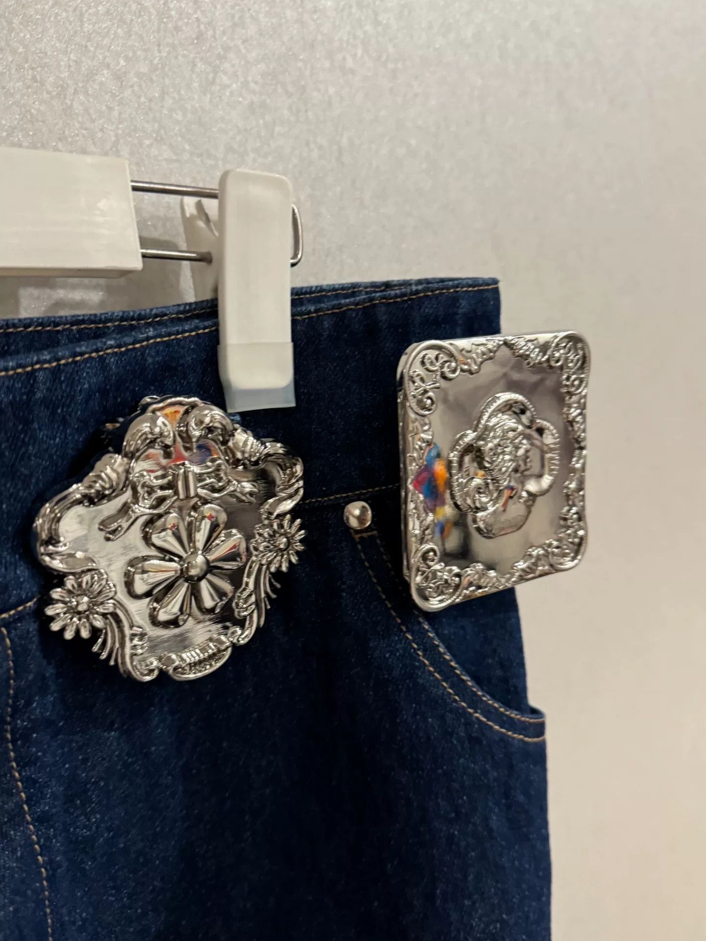 Chopova Lowena Chopova Lowena Cropped Jeans Size 34" / US 12 / IT 48 - 4 Thumbnail