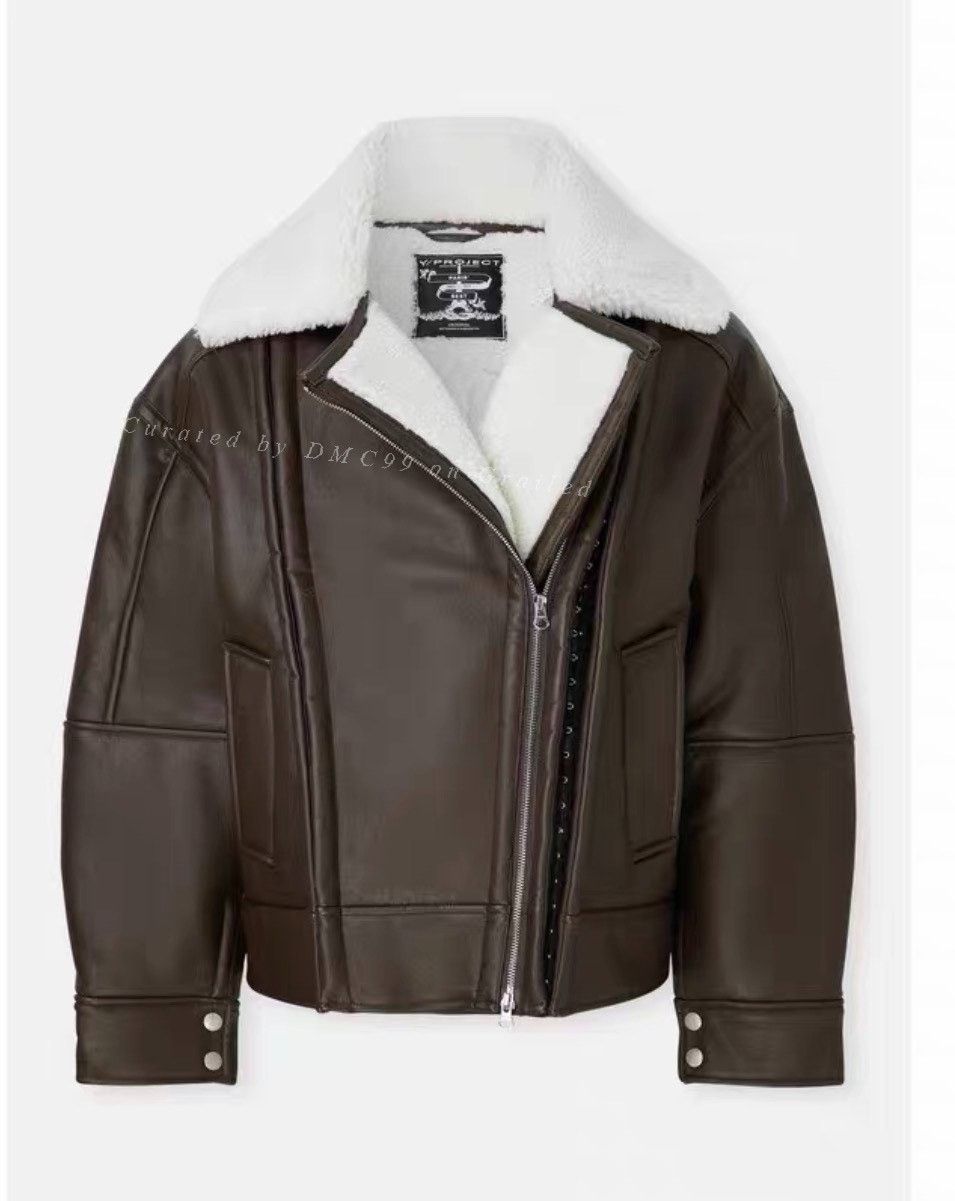 DEN IM by SIKI IM Yproject Fur Leather Jacket Size US S / EU 44-46 / 1 - 5 Thumbnail